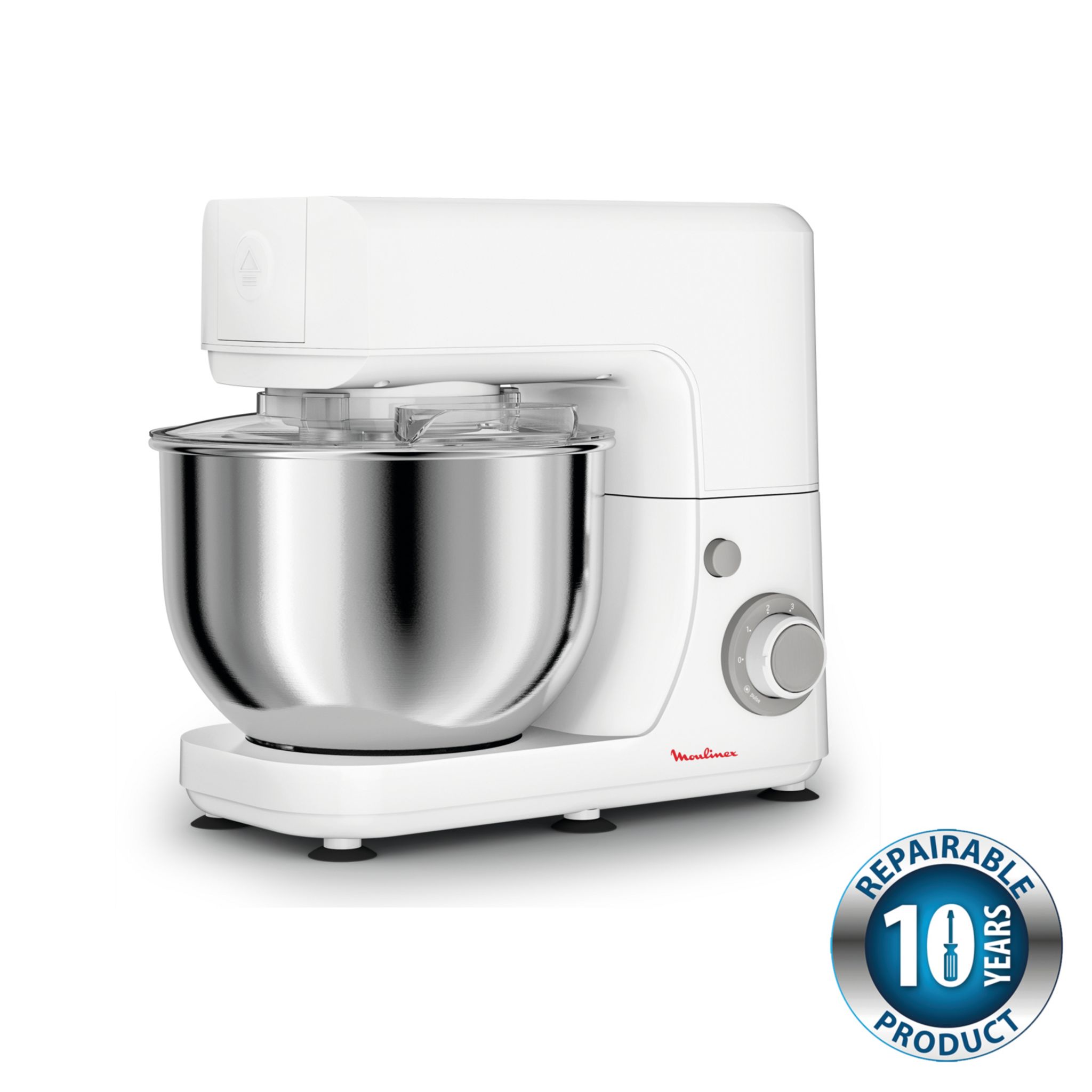 Voir la diapositive 3 : MOULINEX Robot pâtissier QA150110 - Ivoire