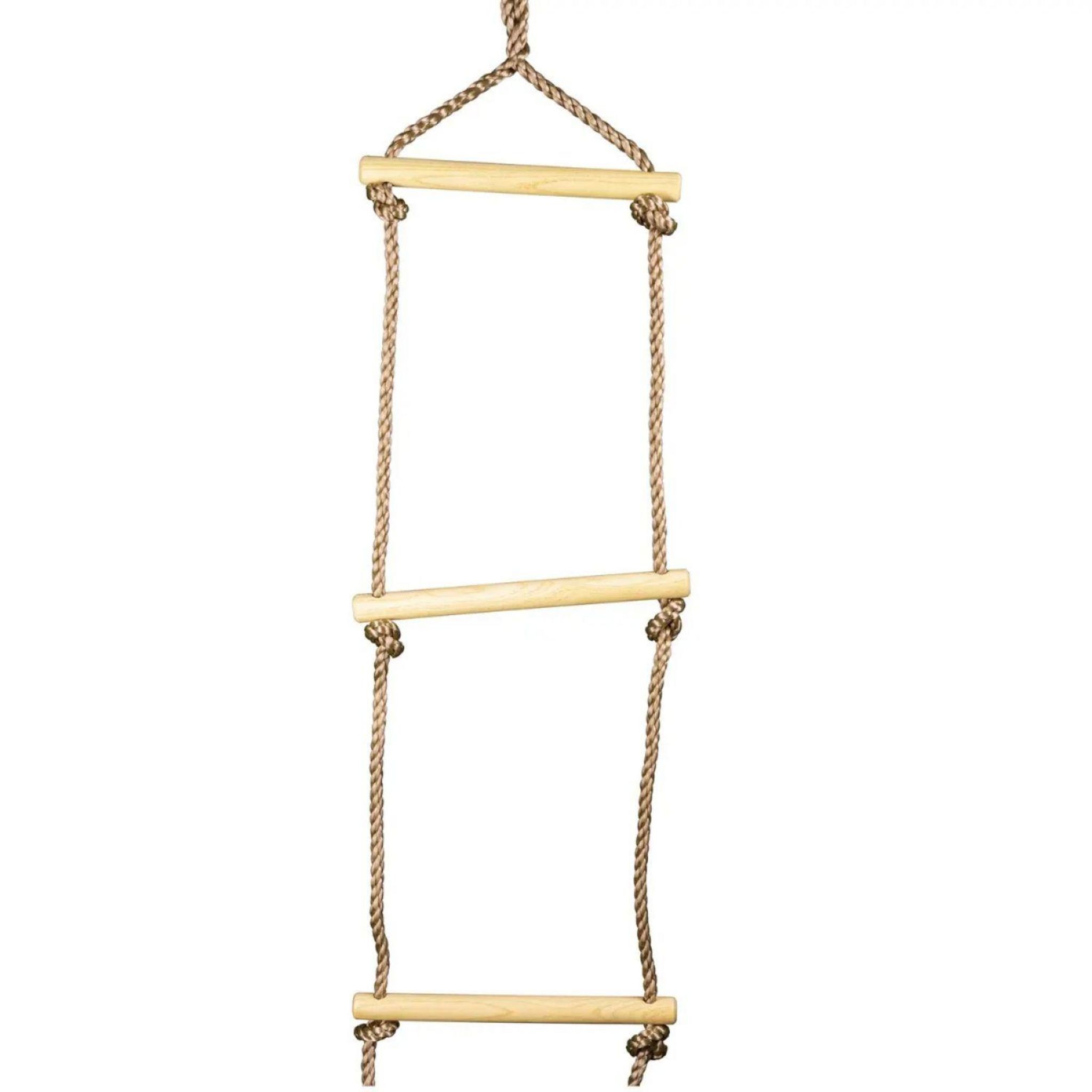 Voir la diapositive 7 : ALEO BY TRIGANO Portique balançoire avec toboggan - Bois et Métal - H2,30m - MAKUTA