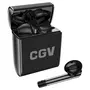 CGV Écouteurs sans fil Bluetooth avec étui de charge - Noir - Hel Tws Street