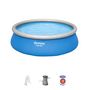 Voir la diapositive 1 : BESTWAY Piscine autoportée ronde 457x122cm