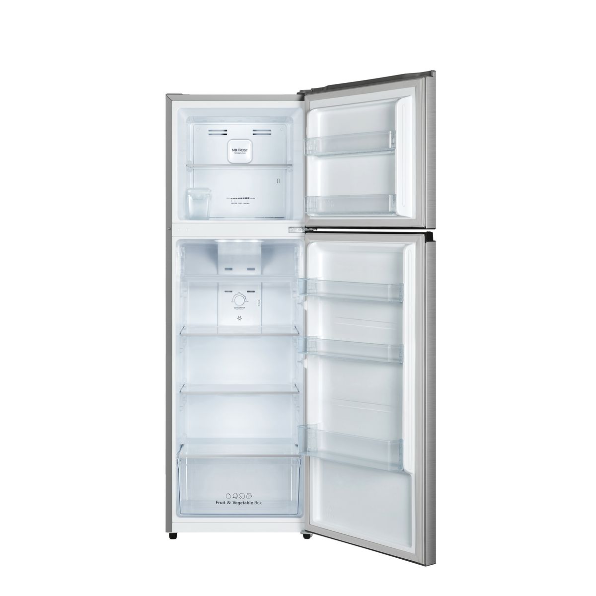 Voir la diapositive 2 : HISENSE Réfrigérateur 2 portes FTN250FFD, 249 L, Froid ventilé No frost