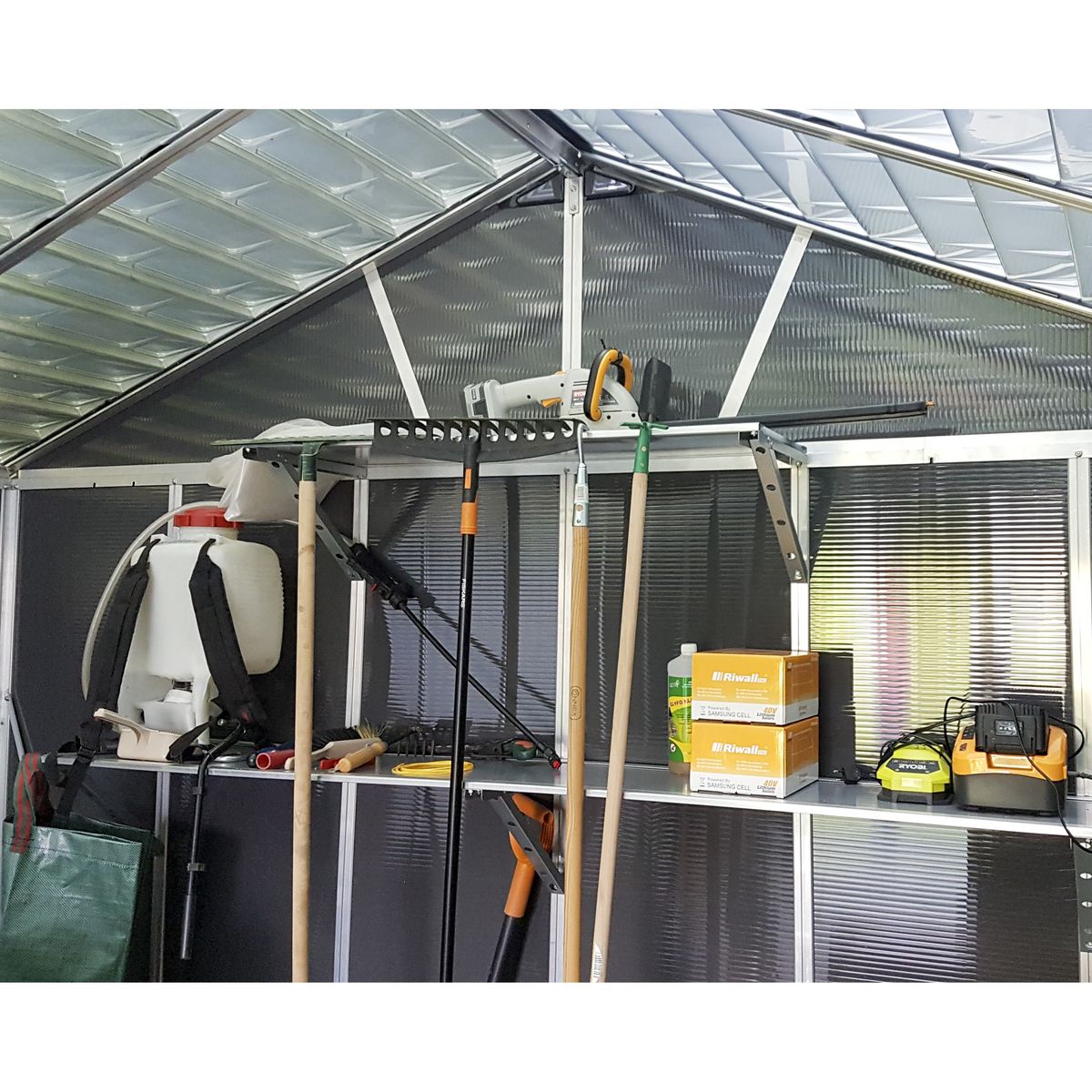 CANOPIA BY PALRAM Abri de jardin polycarbonate - Avec plancher - 15,1m² - YUKON