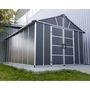 Voir la diapositive 4 : CANOPIA BY PALRAM Abri de jardin polycarbonate - Avec plancher - 15,1m² - YUKON