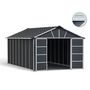 Voir la diapositive 9 : CANOPIA BY PALRAM Abri de jardin polycarbonate - Avec plancher - 15,1m² - YUKON