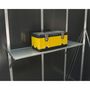 Voir la diapositive 2 : CANOPIA BY PALRAM Kit de 4 étagères en polycarbonate 104 x 34 cm pour abris YUKON