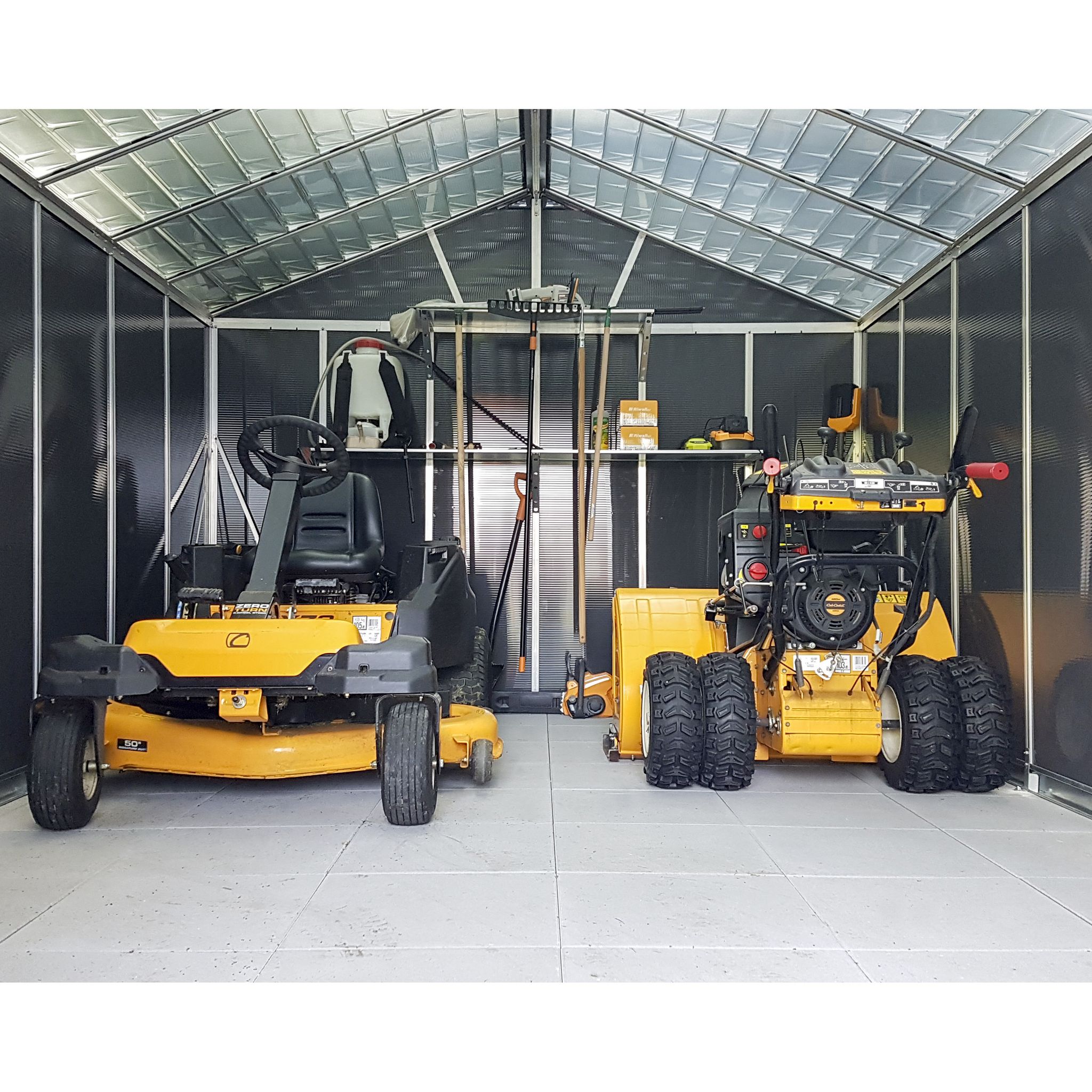 Voir la diapositive 4 : CANOPIA BY PALRAM Abri de jardin polycarbonate - 18,8m² - YUKON