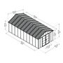 Voir la diapositive 8 : CANOPIA BY PALRAM Abri de jardin polycarbonate - 18,8m² - YUKON
