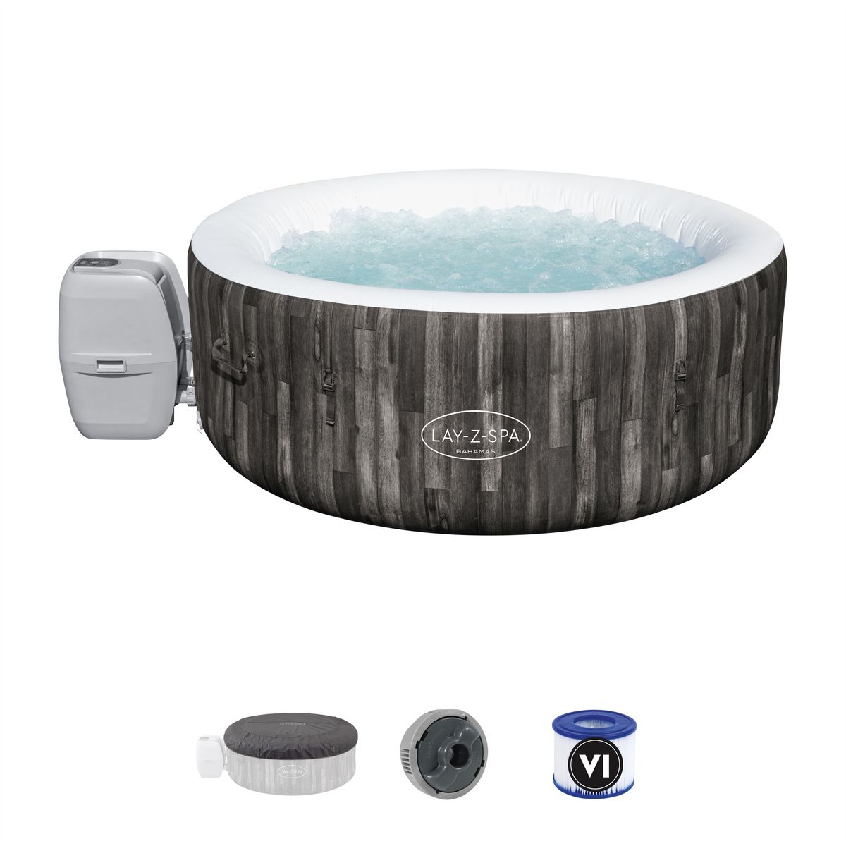 BESTWAY Spa new Bahamas 2/4 places -  Dimensions : 80 x H66cm