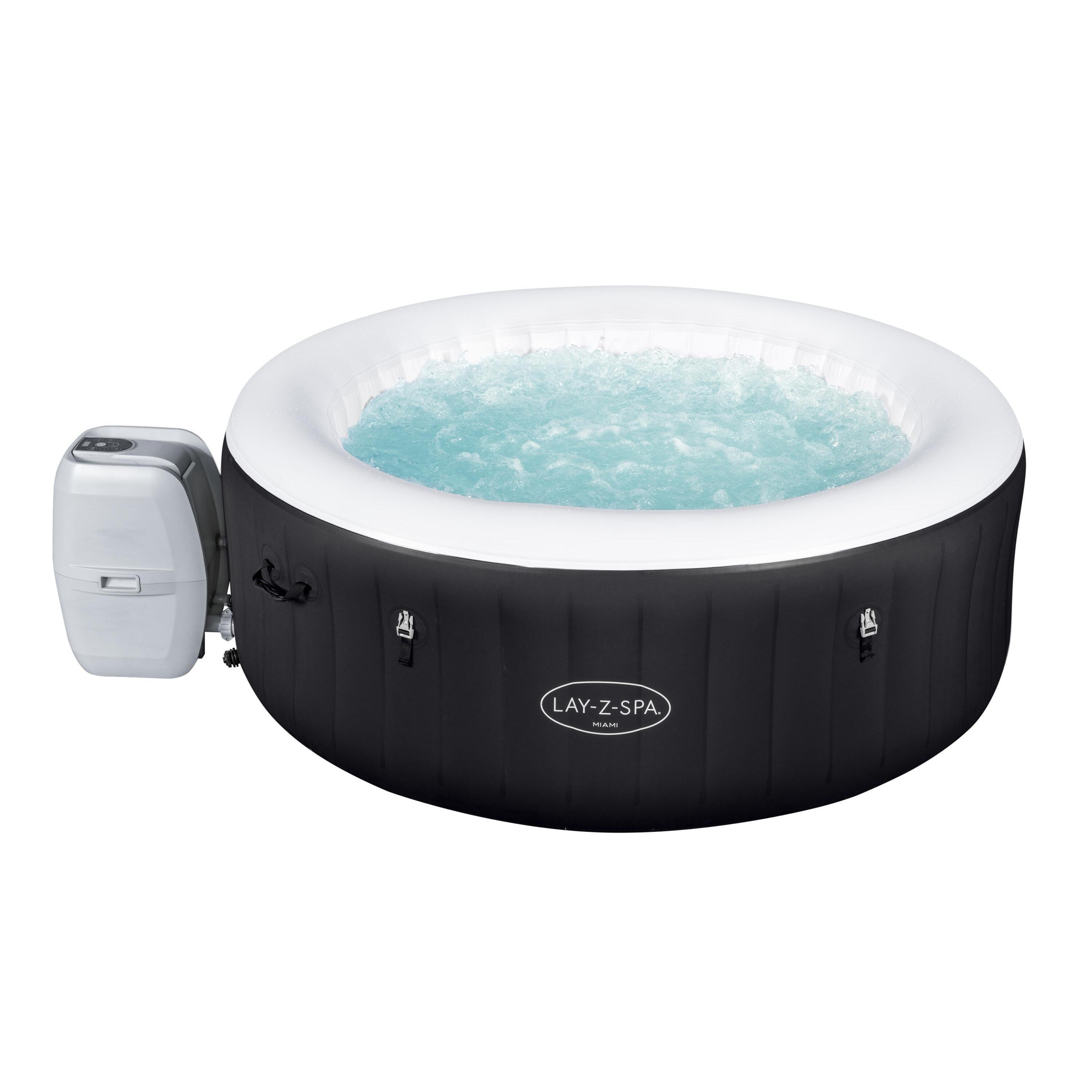 Voir la diapositive 2 : BESTWAY Spa new miami 2/4 pld1m80 x h 66cm / 120 airjet