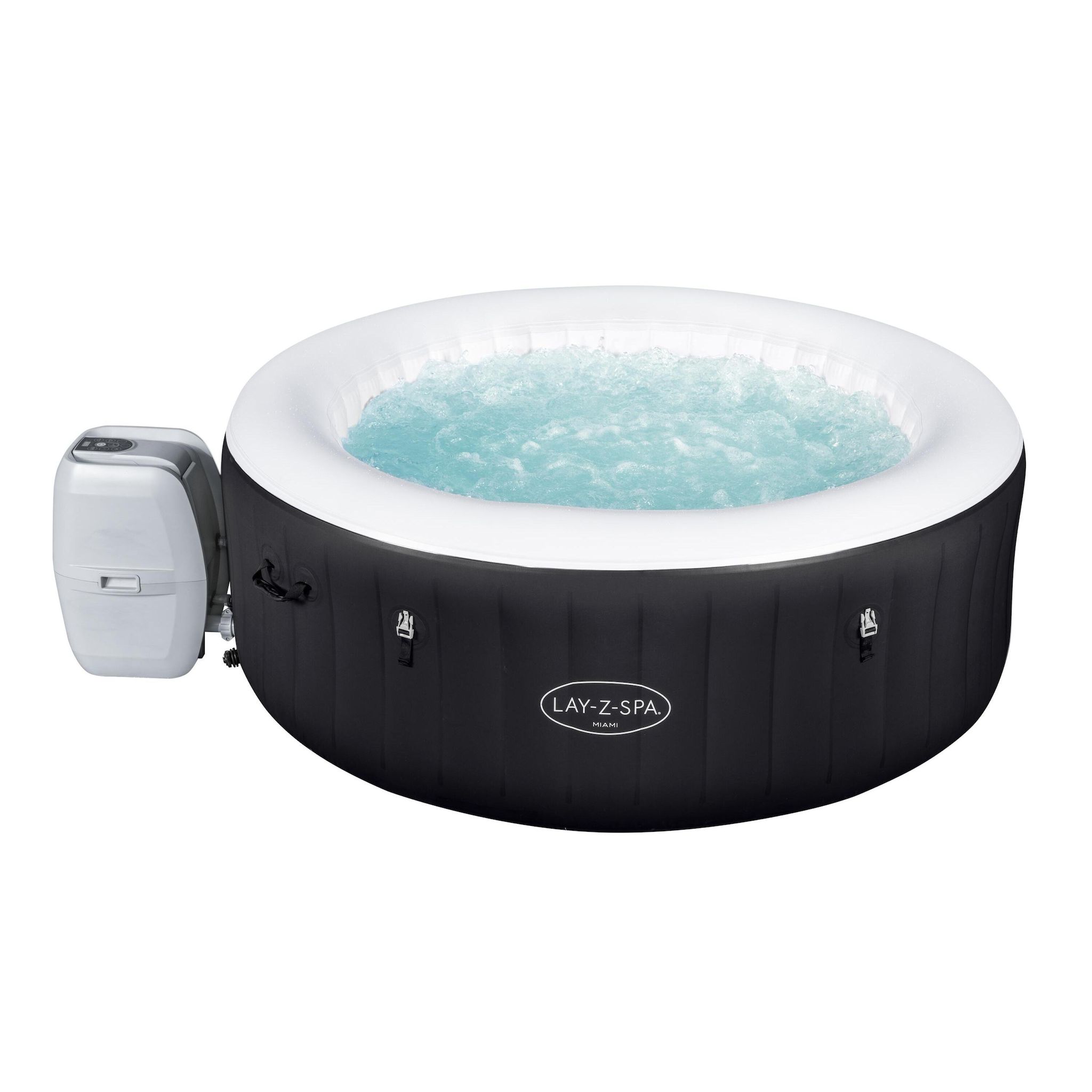 Voir la diapositive 2 : BESTWAY Spa new miami 2/4 pld1m80 x h 66cm / 120 airjet