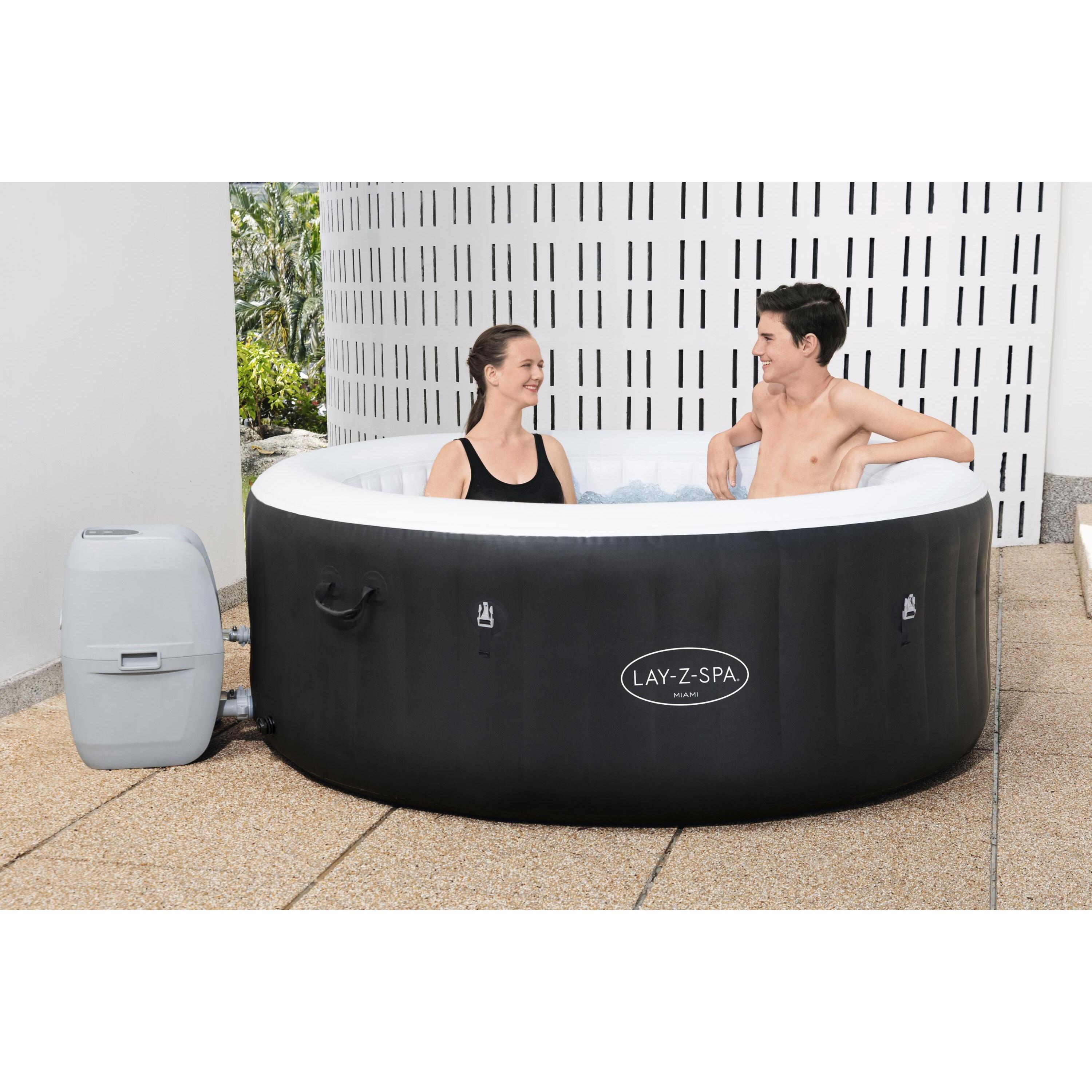 Voir la diapositive 8 : BESTWAY Spa new miami 2/4 pld1m80 x h 66cm / 120 airjet