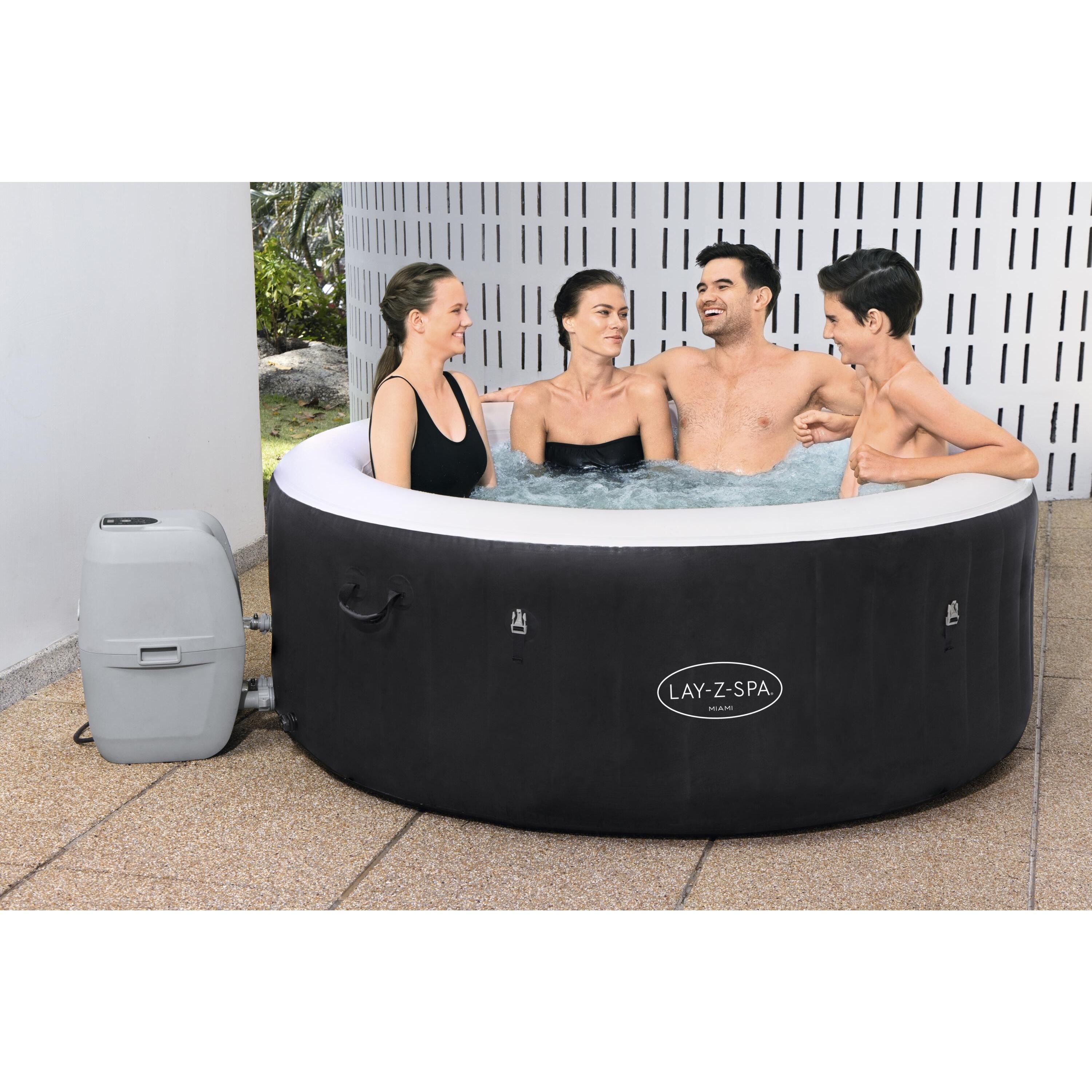 Voir la diapositive 9 : BESTWAY Spa new miami 2/4 pld1m80 x h 66cm / 120 airjet