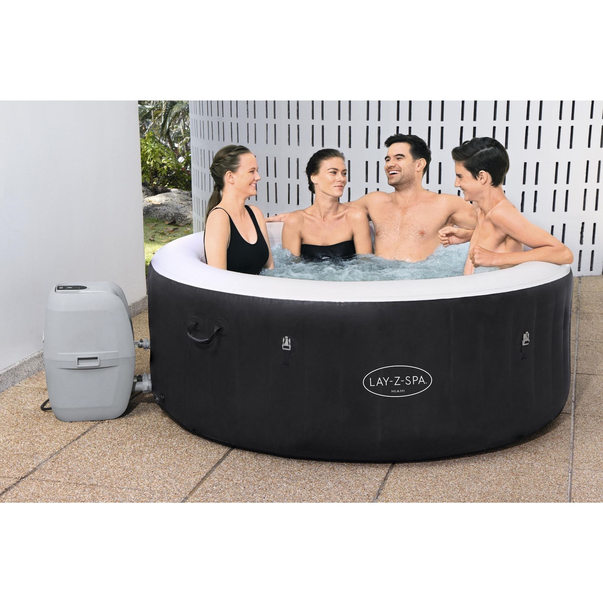 Voir la diapositive 9 : BESTWAY Spa new miami 2/4 pld1m80 x h 66cm / 120 airjet