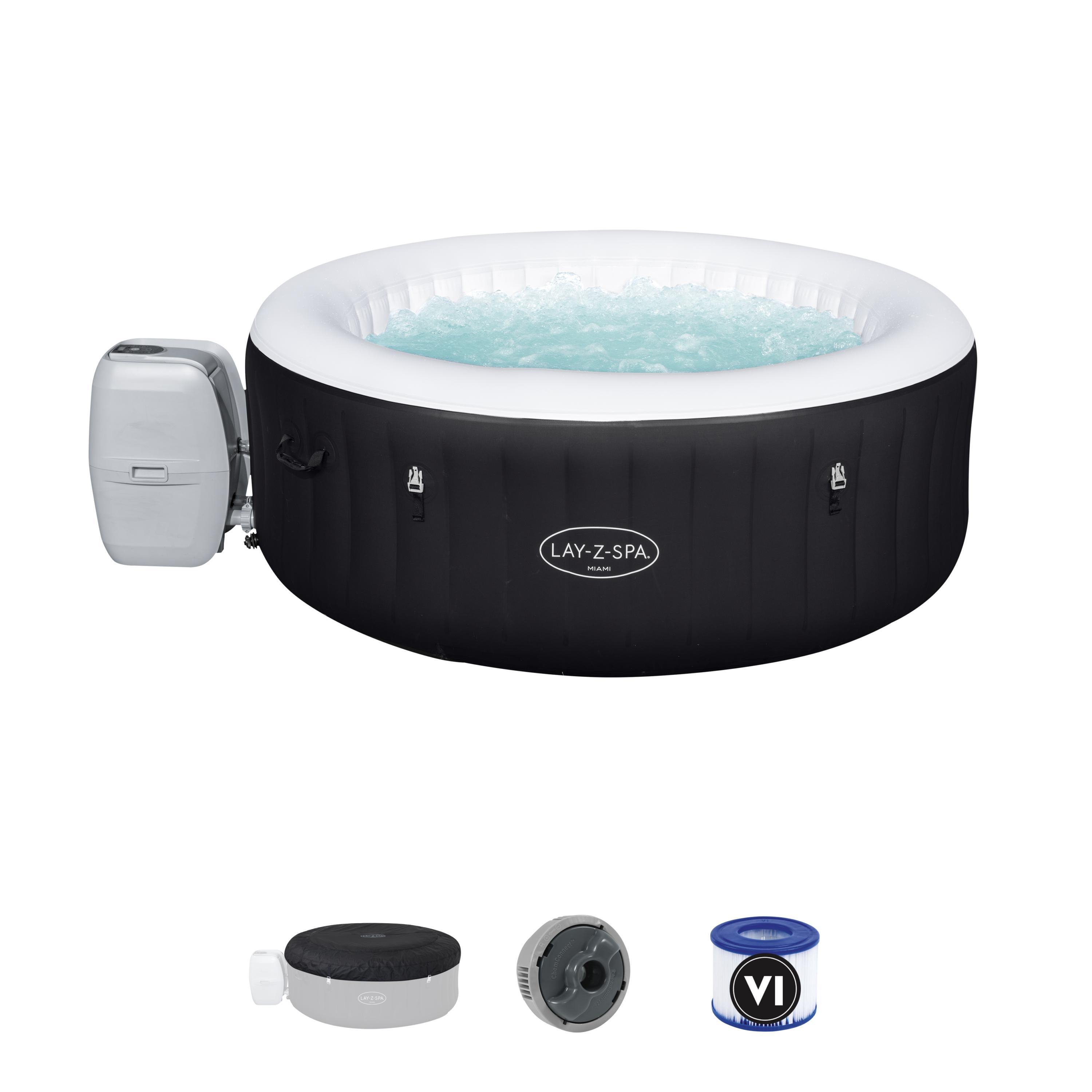 Voir la diapositive 11 : BESTWAY Spa new miami 2/4 pld1m80 x h 66cm / 120 airjet