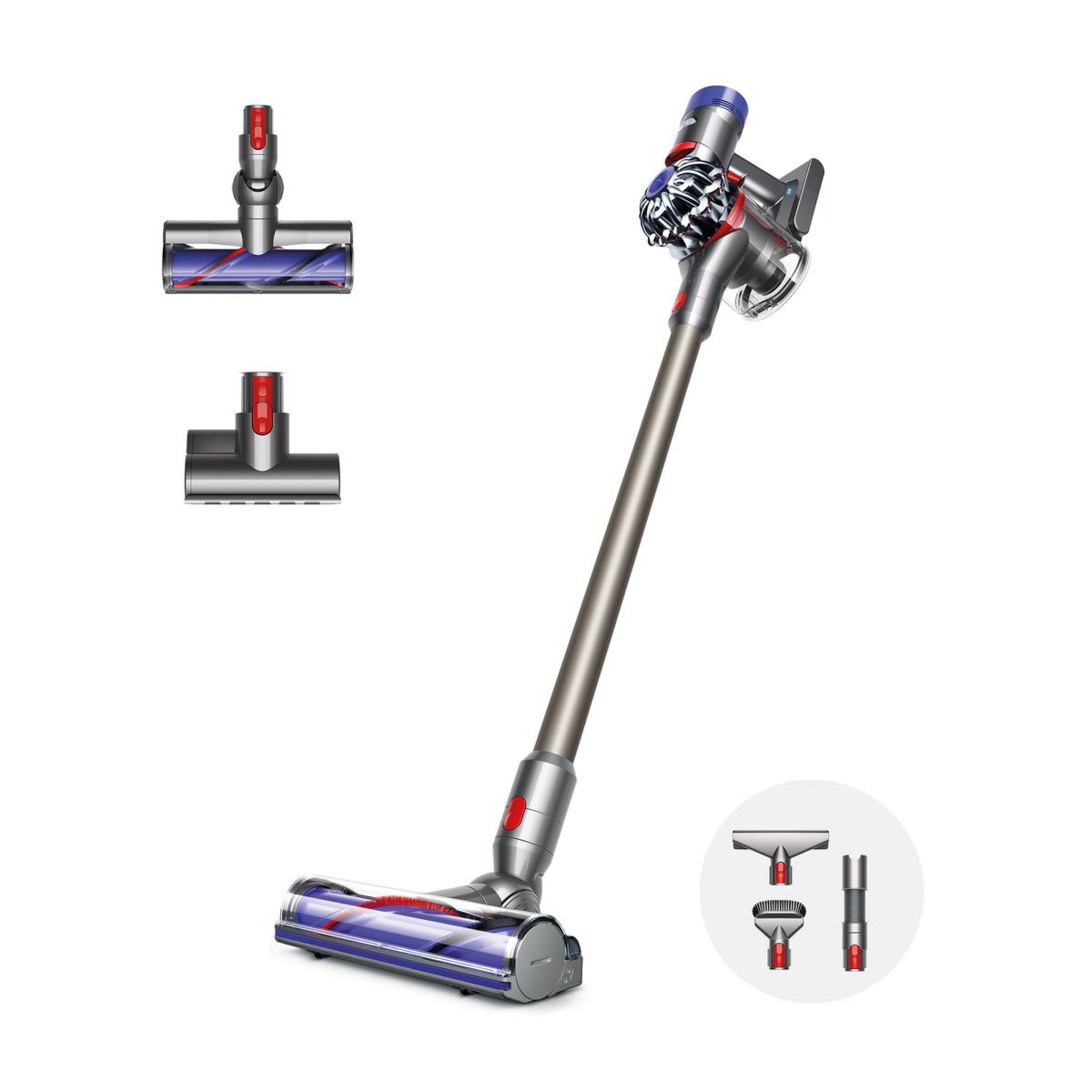 Voir la diapositive 1 : DYSON Aspirateur balai V8 Animal + - Gris