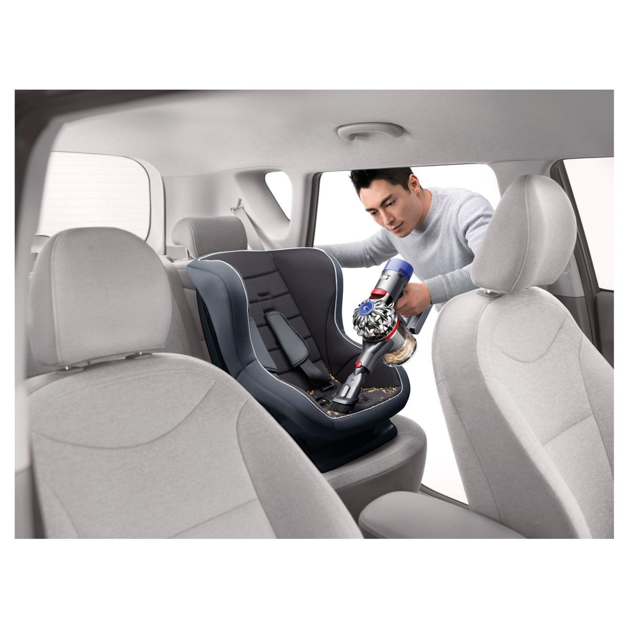 Voir la diapositive 2 : DYSON Aspirateur balai V8 Animal + - Gris