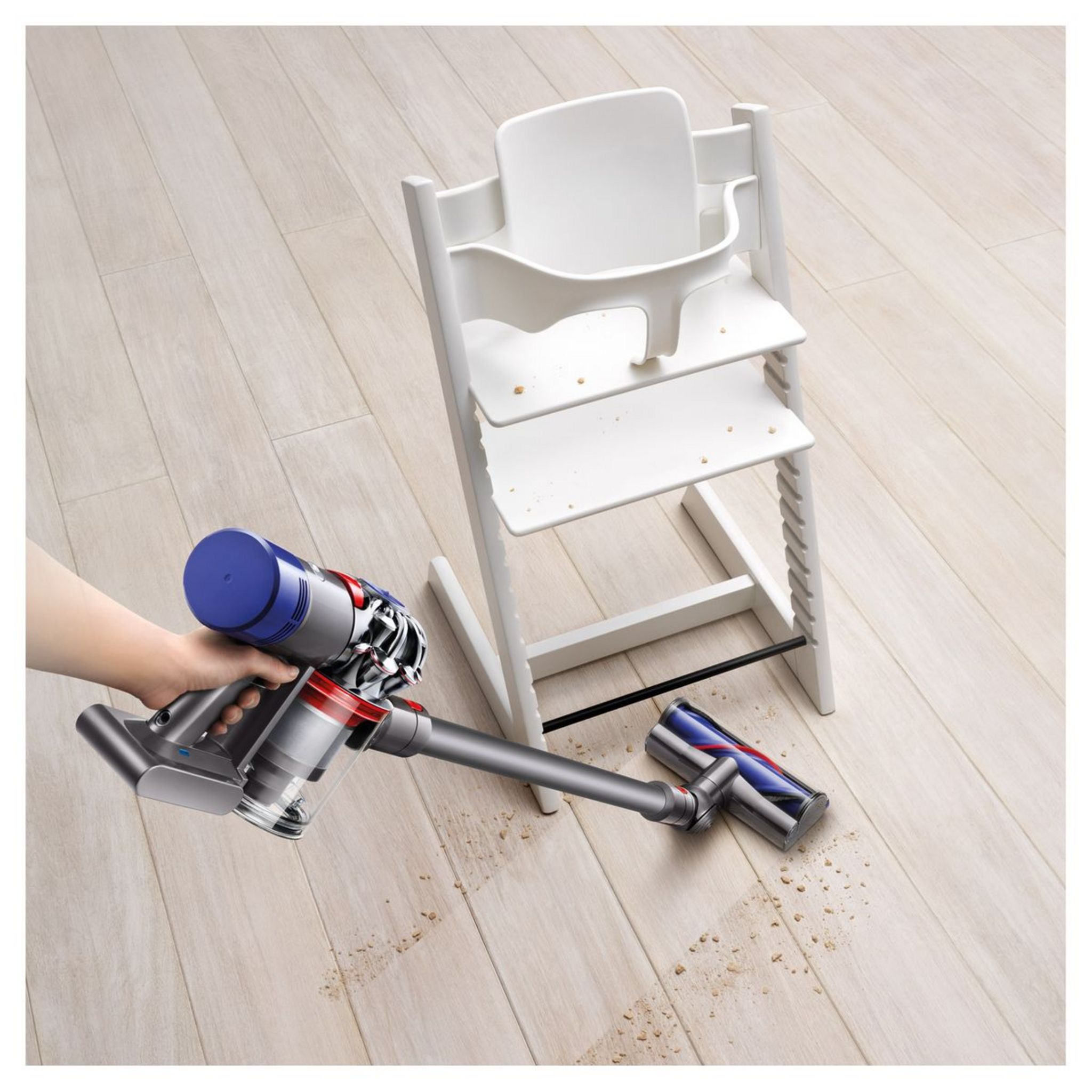 Voir la diapositive 5 : DYSON Aspirateur balai V8 Animal + - Gris