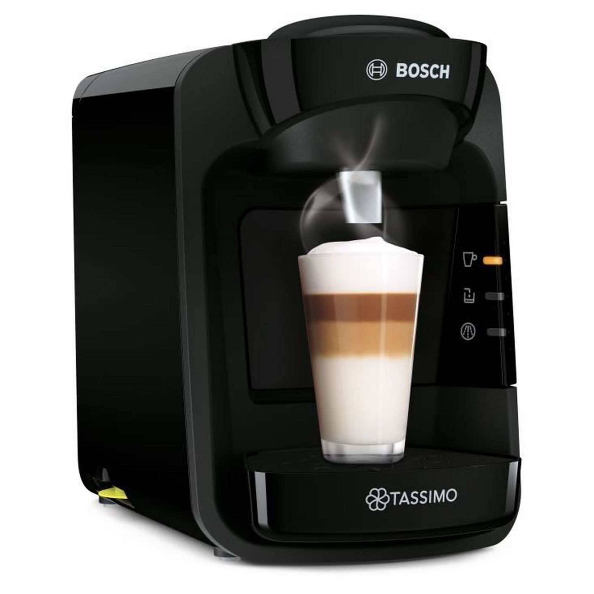 Voir la diapositive 2 : BOSCH Cafetière à dosette Tassimo TAS3102 - Noir