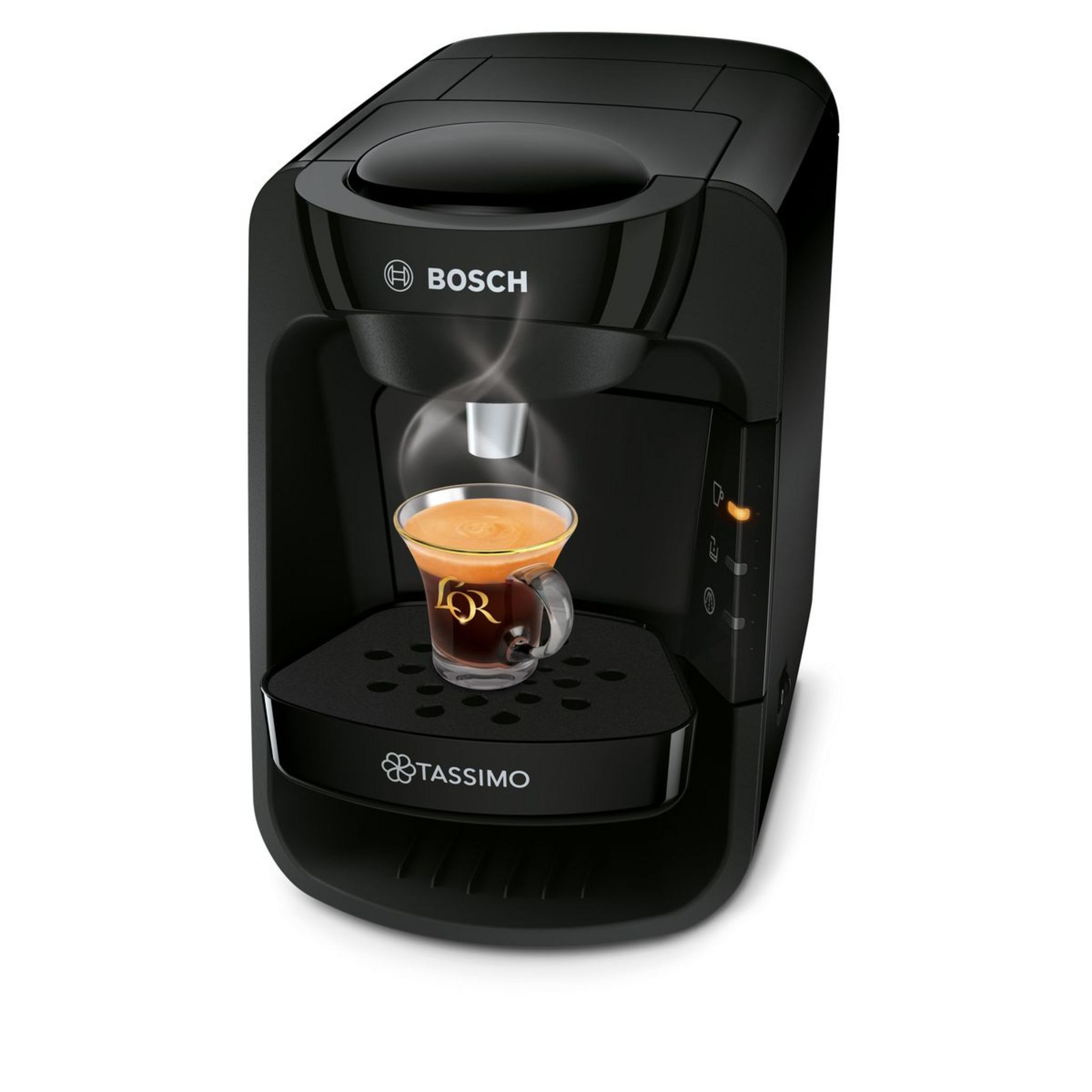 Voir la diapositive 3 : BOSCH Cafetière à dosette Tassimo TAS3102 - Noir