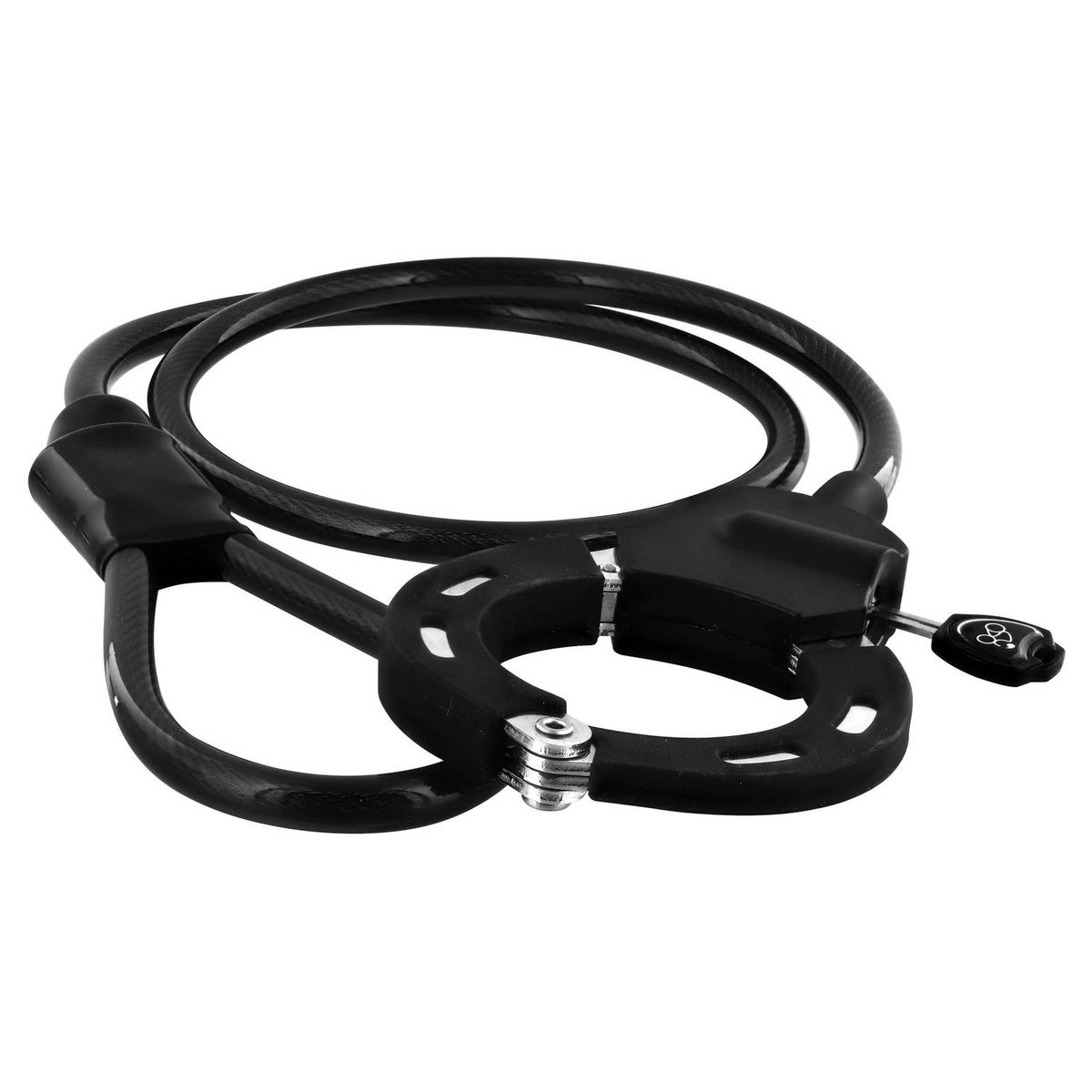 URBAN MOOV Antivol à menotte et boucle pour vélos et trottinettes - Noir 