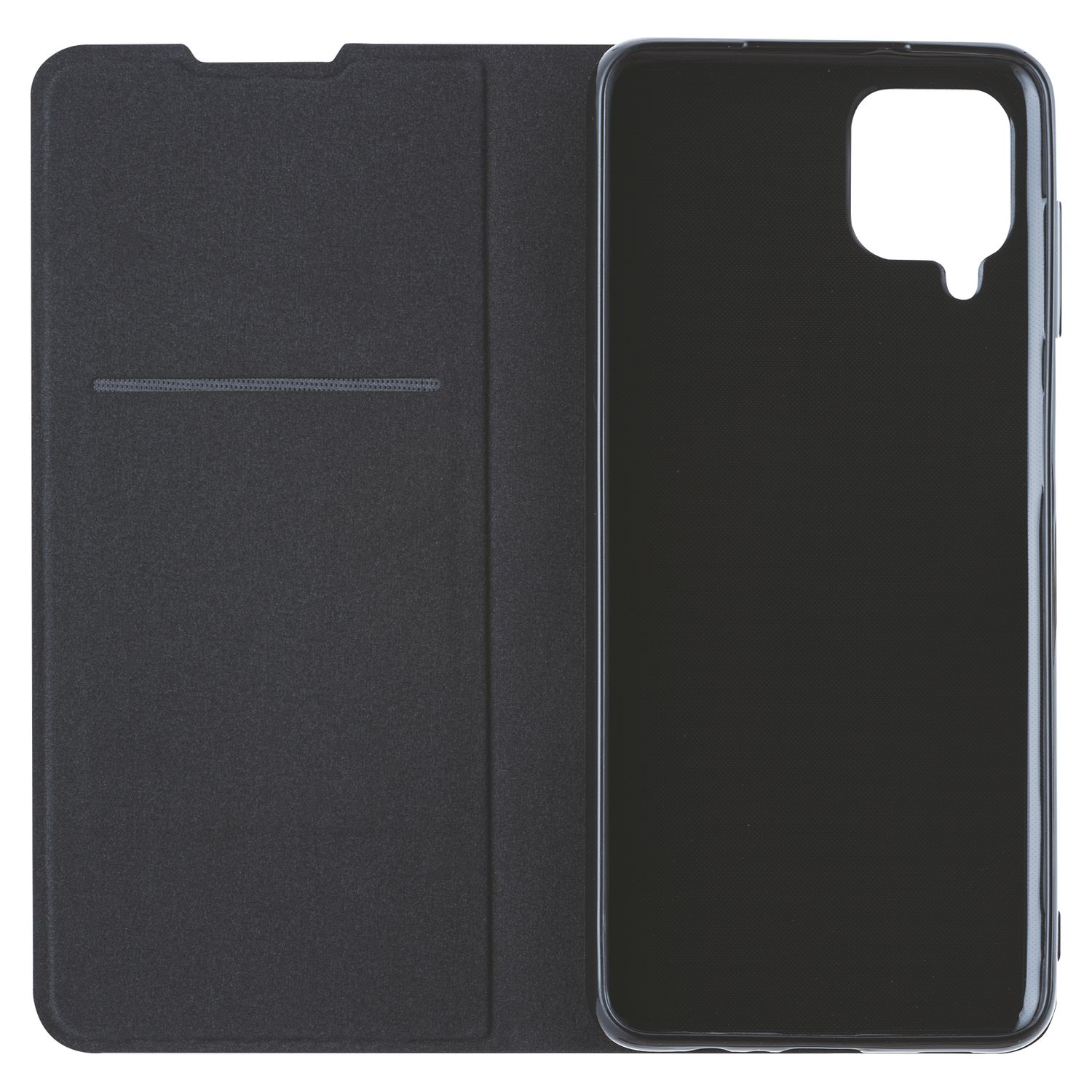 Voir la diapositive 2 : QILIVE Étui folio pour Samsung Galaxy A12 - Noir