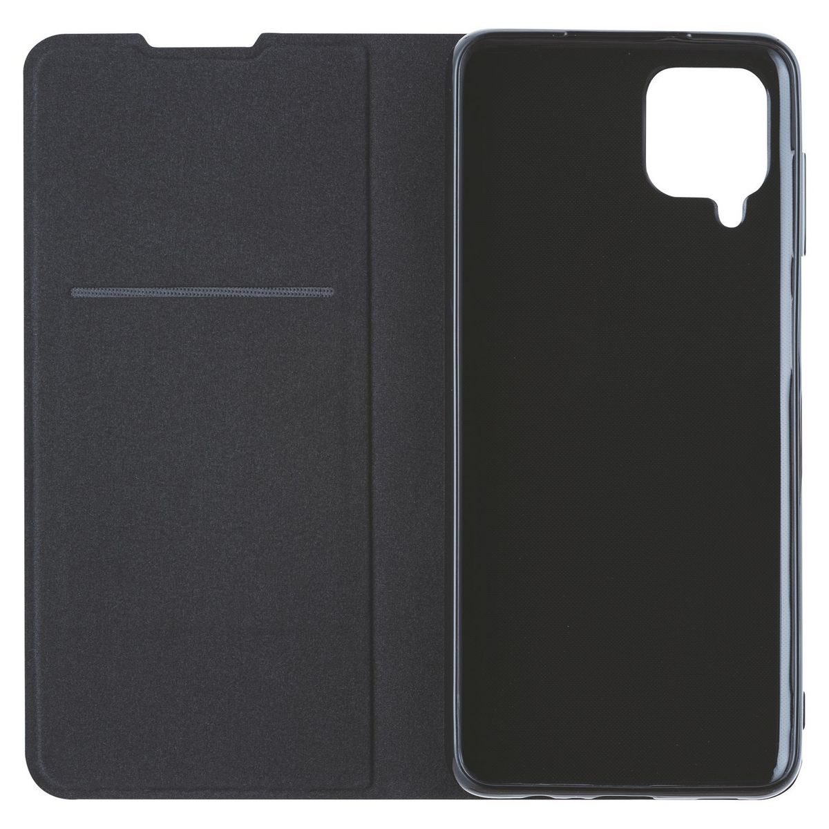 QILIVE Étui folio pour Samsung Galaxy A12 - Noir