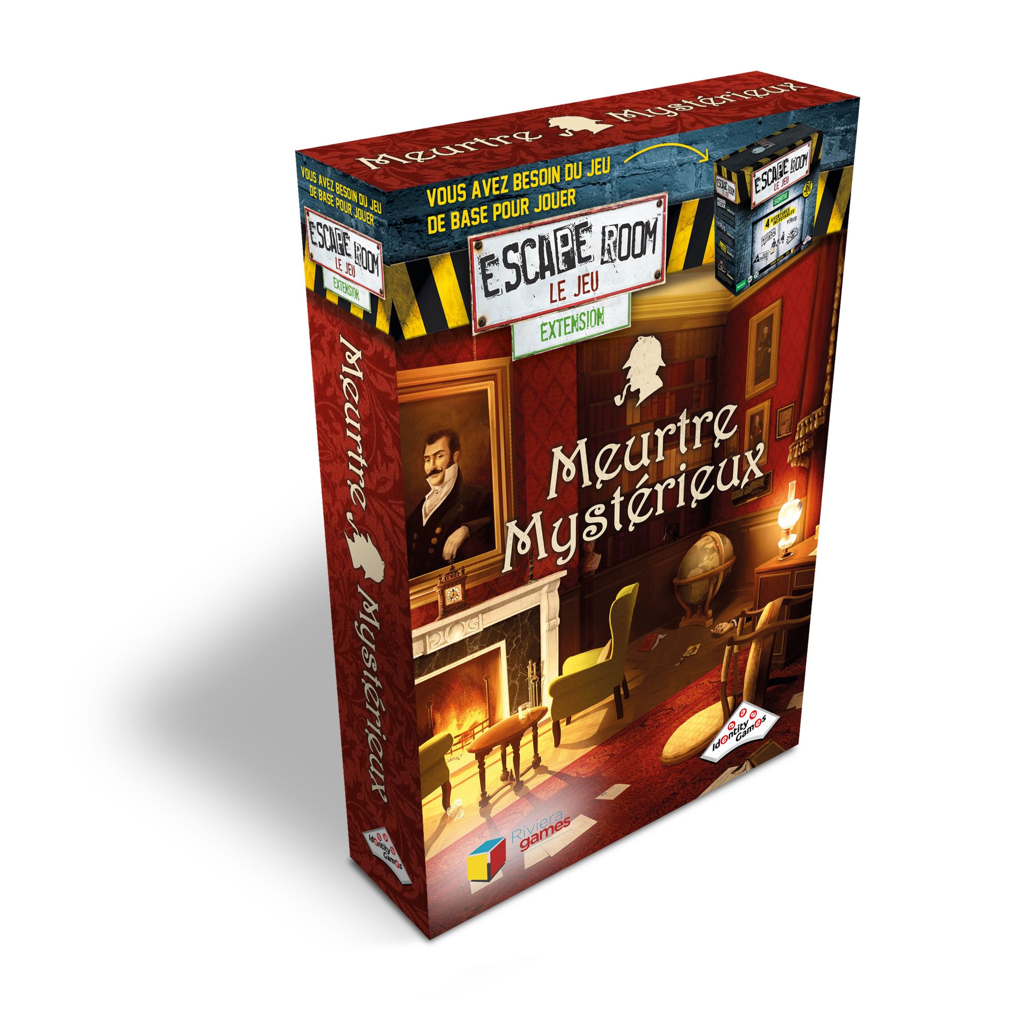 RIVIERA GAMES Jeu Escape Room Extension Meurtre Mystérieux