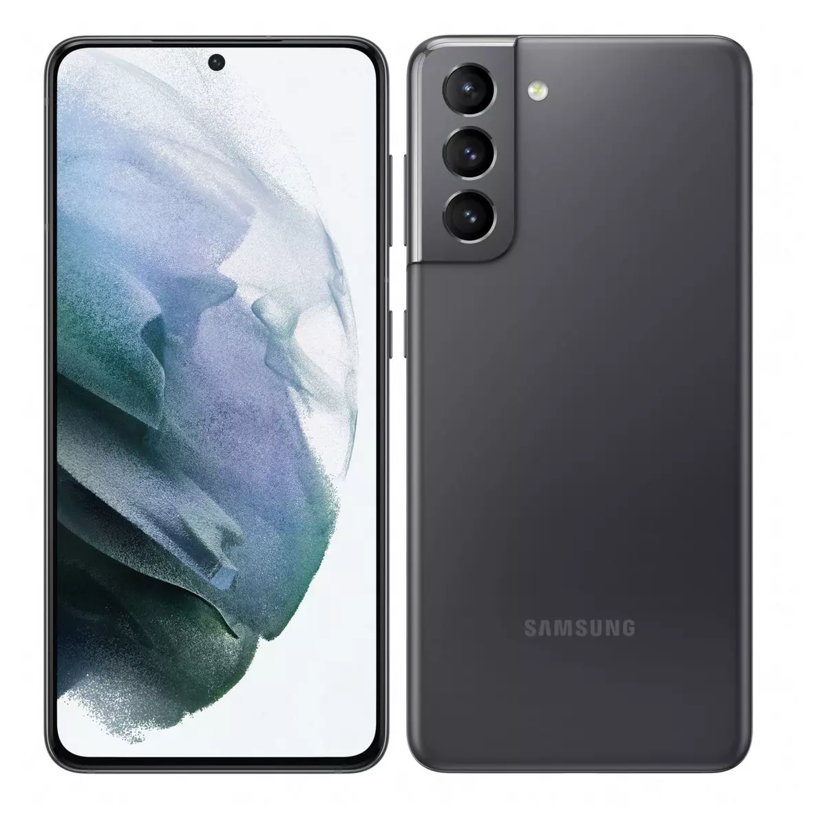 SAMSUNG Smartphone Galaxy S21 5G 128 Go Gris pas cher 