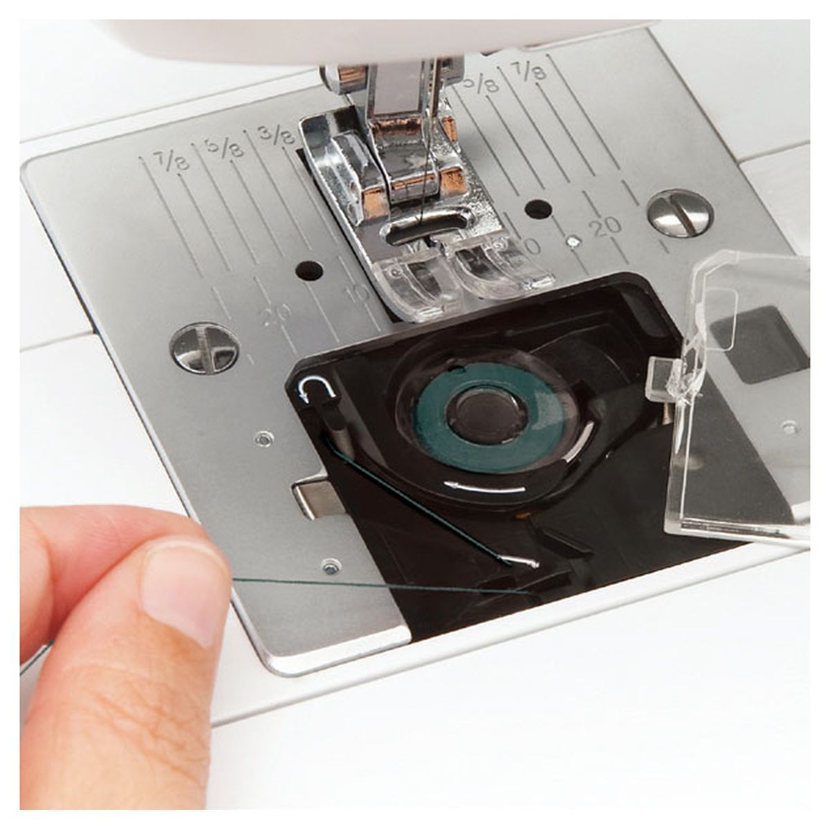 CARINA Machine à coudre SAPHIRA - Blanc