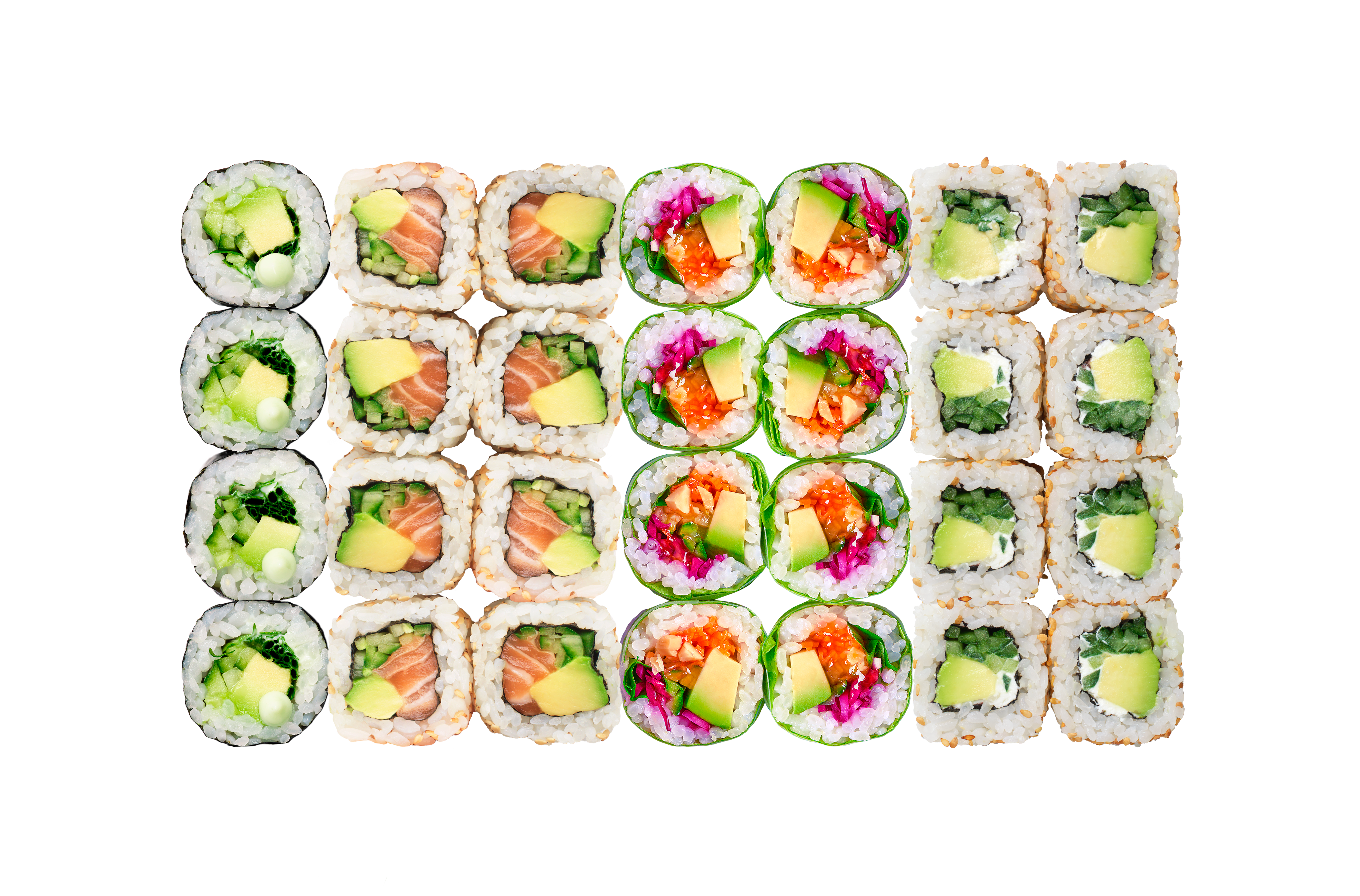 SUSHI SHOP Plateau Sakura 24 pièces 570g