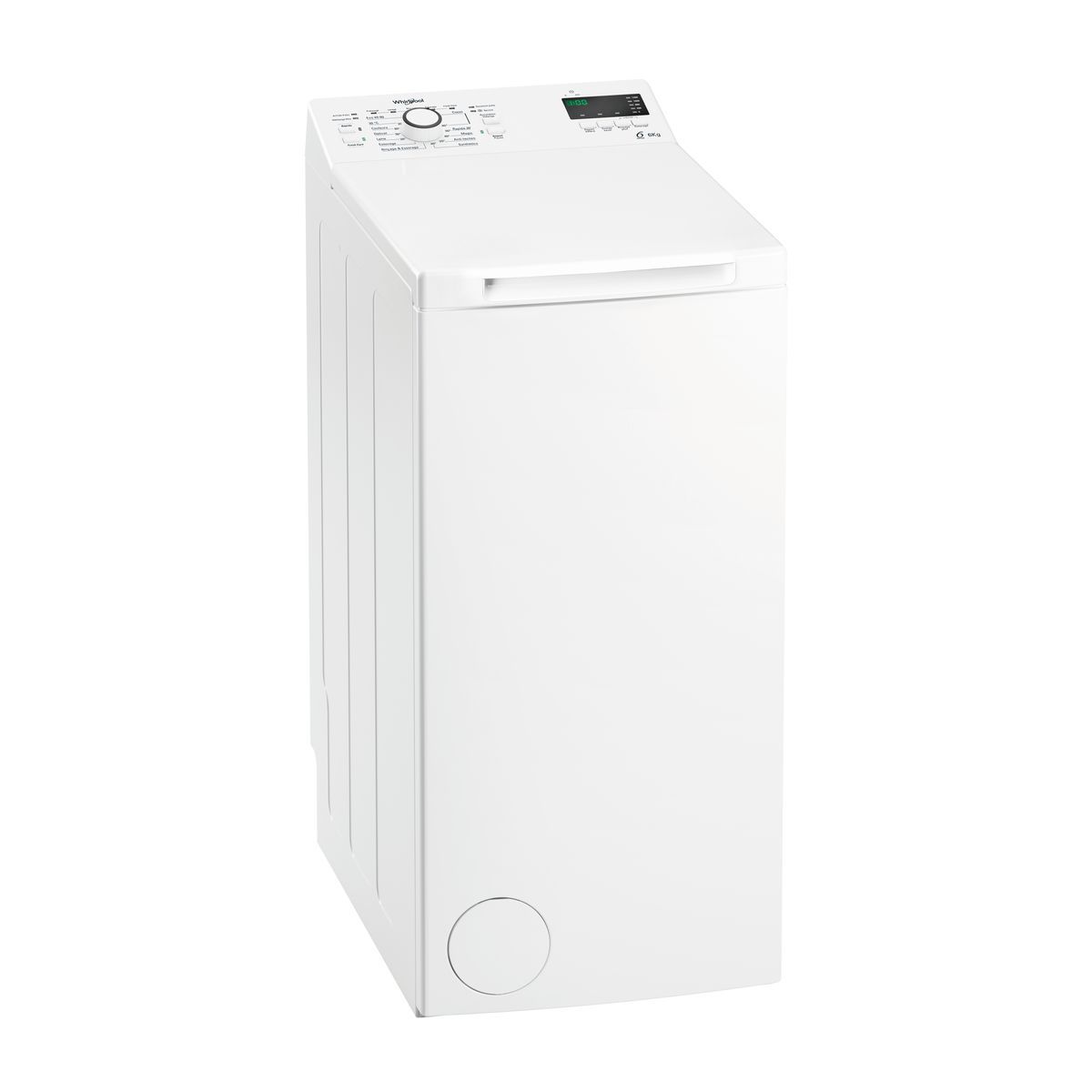WHIRLPOOL Lave linge top TDLR6235FRN, 6 kg, 1200 T/min