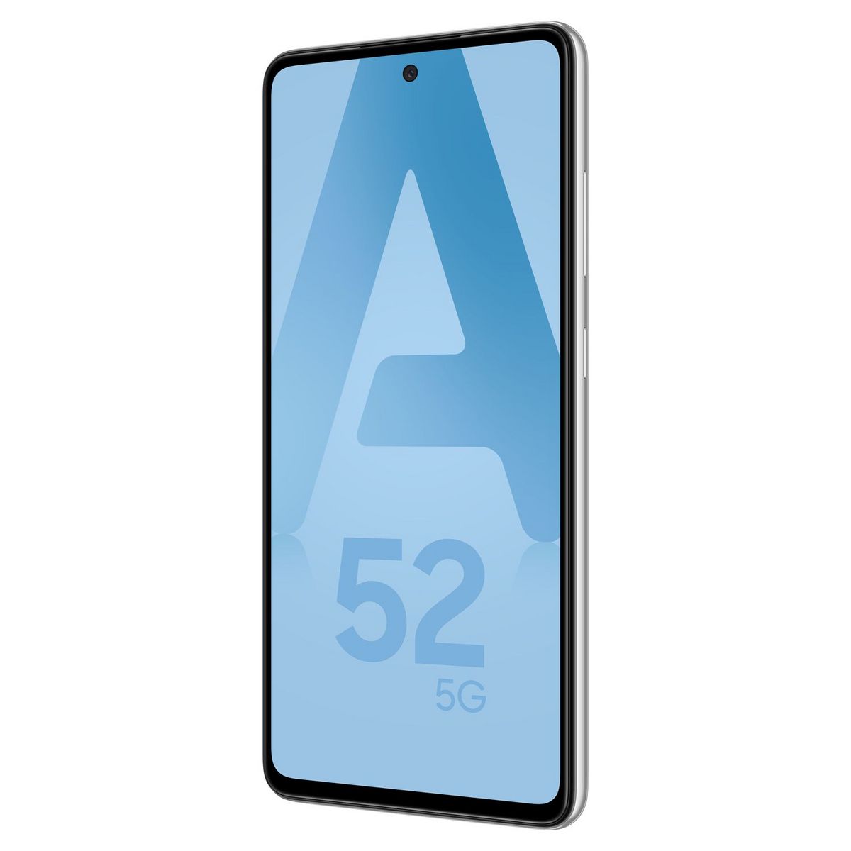 SAMSUNG Smartphone Galaxy A52  5G  128 Go  6.5 pouces Blanc Double NanoSim