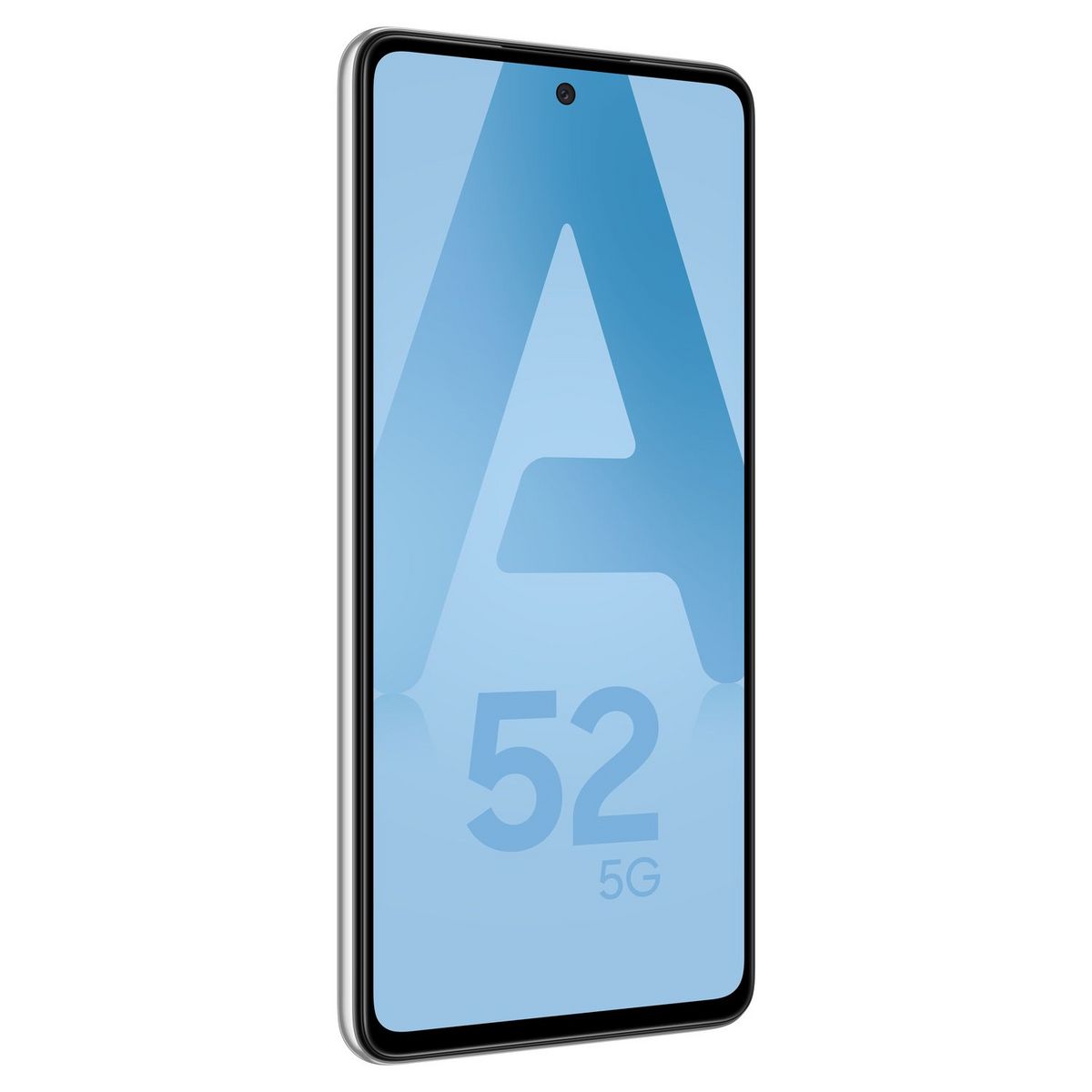 SAMSUNG Smartphone Galaxy A52  5G  128 Go  6.5 pouces Blanc Double NanoSim