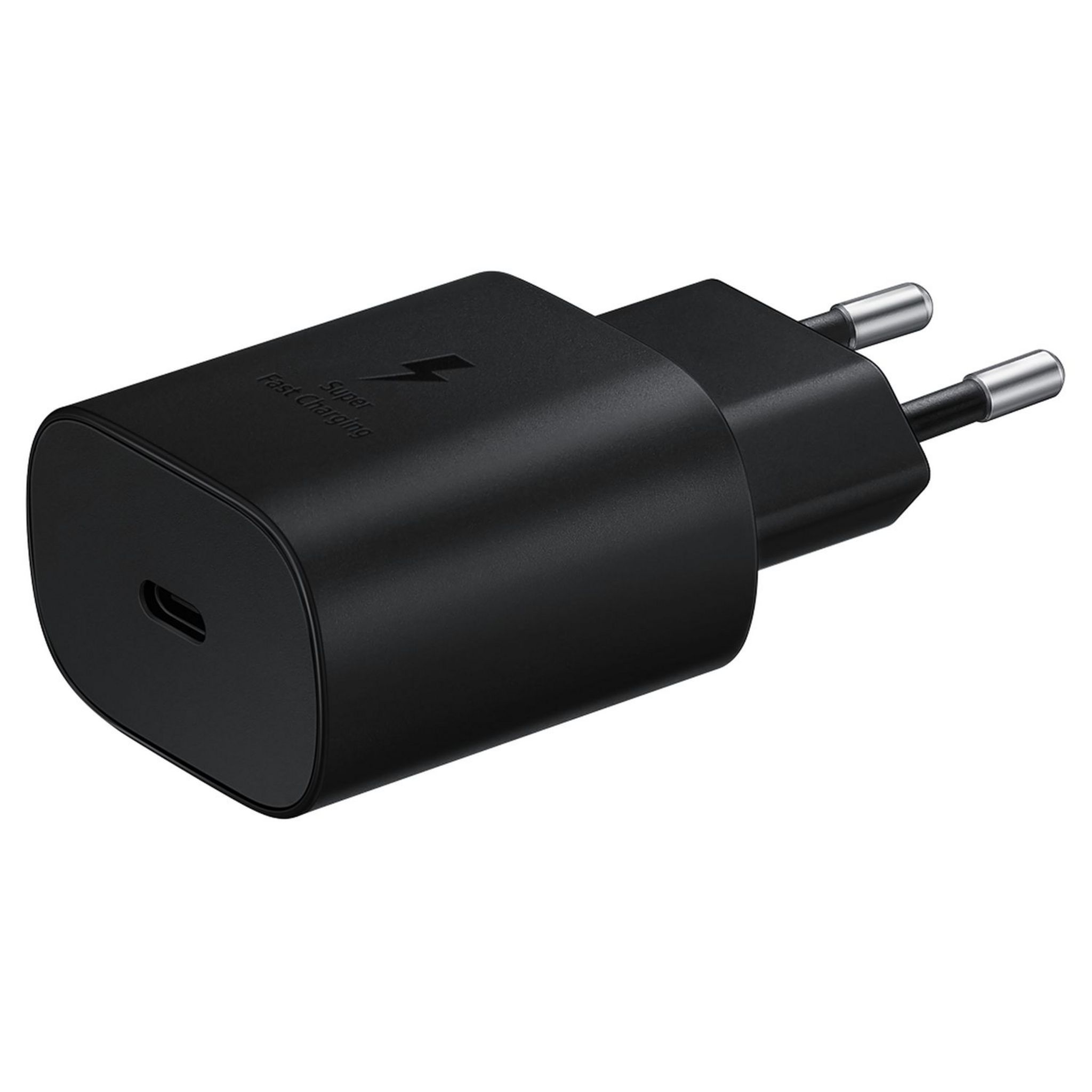 Voir la diapositive 3 : SAMSUNG Chargeur secteur 25W + câble USB Type-C - Noir