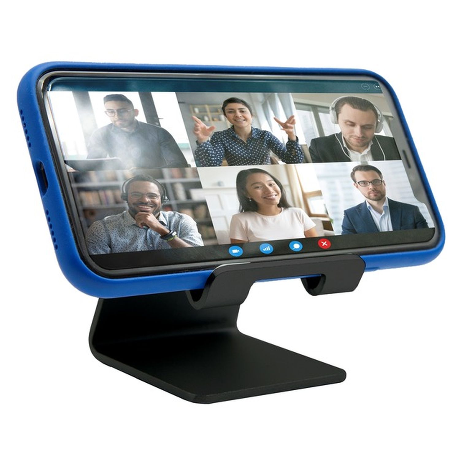 Voir la diapositive 3 : MYWAY Support smartphone de table pour Smartphone/Tablette - Noir