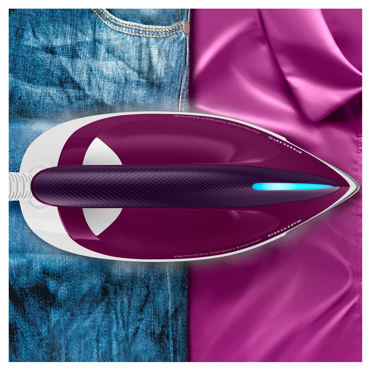 Voir la diapositive 4 : PHILIPS Centrale vapeur GC6842/30 - Violet