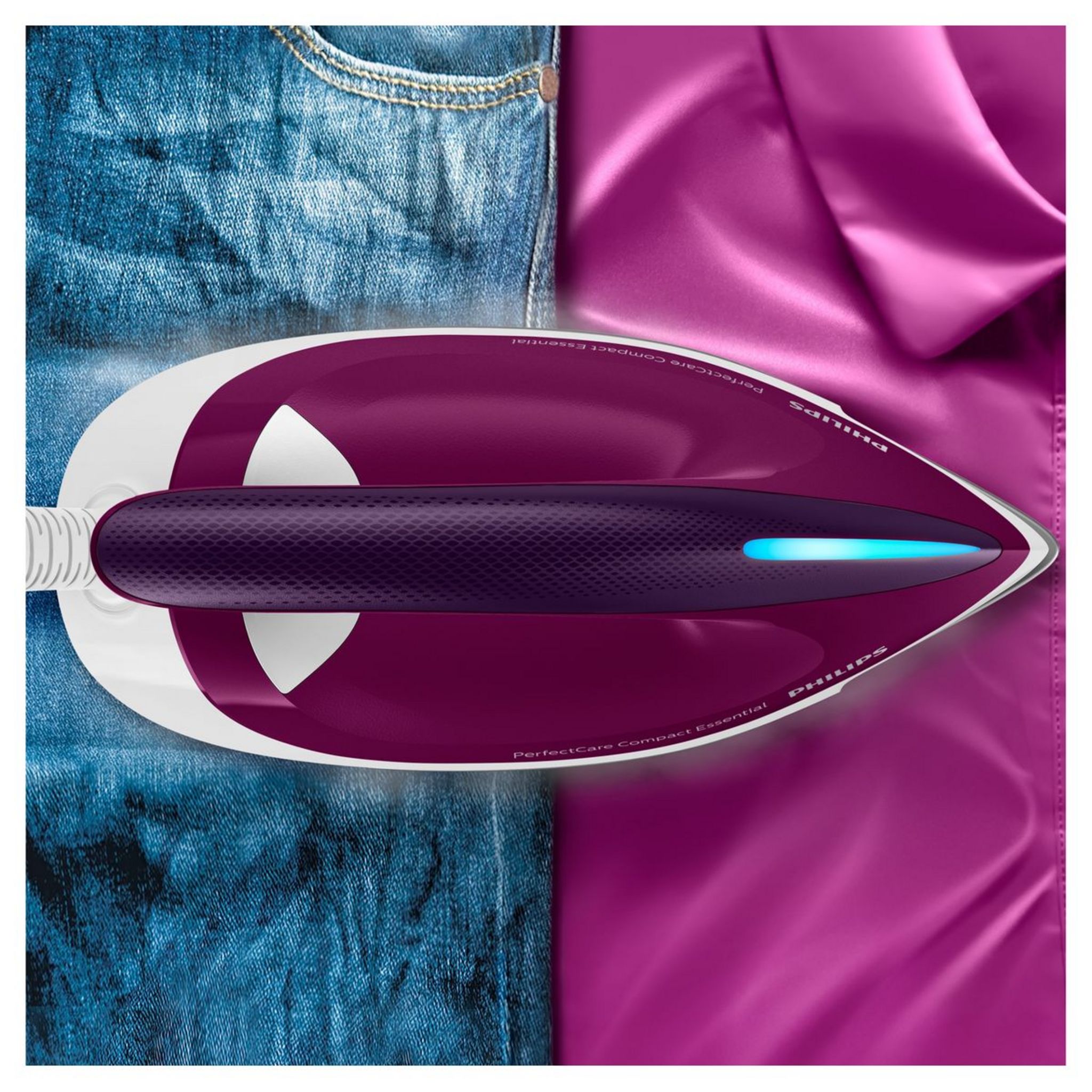 Voir la diapositive 4 : PHILIPS Centrale vapeur GC6842/30 - Violet