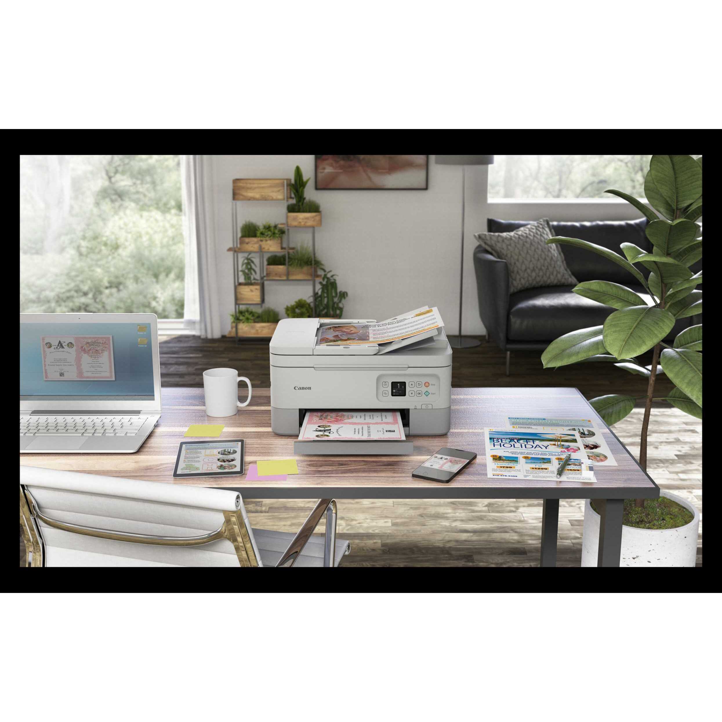 Voir la diapositive 4 : CANON Imprimante multifonction TS7451i