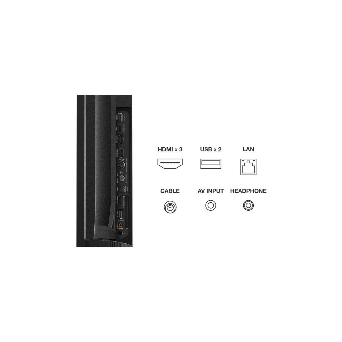 TCL 55P615 TV LED 4K ULTRA HD 139 cm Android TV