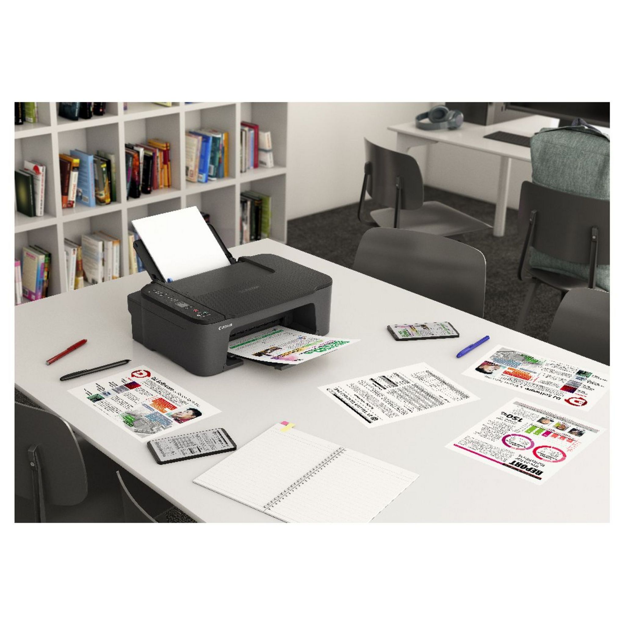 Voir la diapositive 4 : CANON Imprimante multifonction TS3450