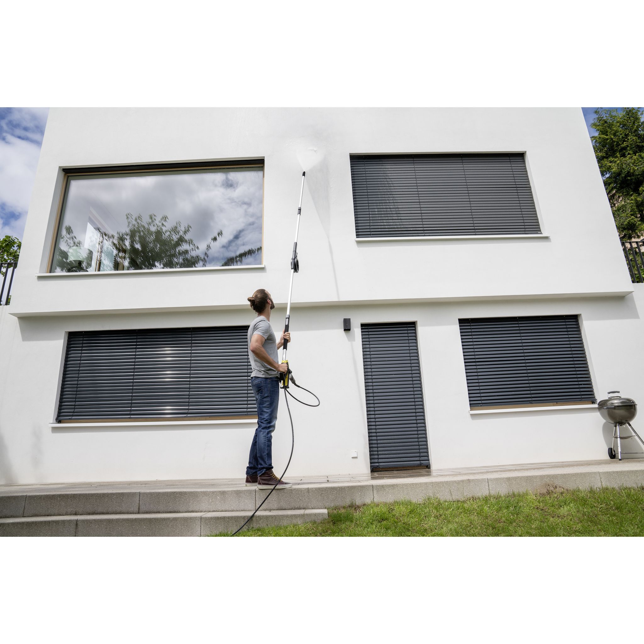 Voir la diapositive 4 : KARCHER Lance télescopique TLA4 pour nettoyeur haute pression .