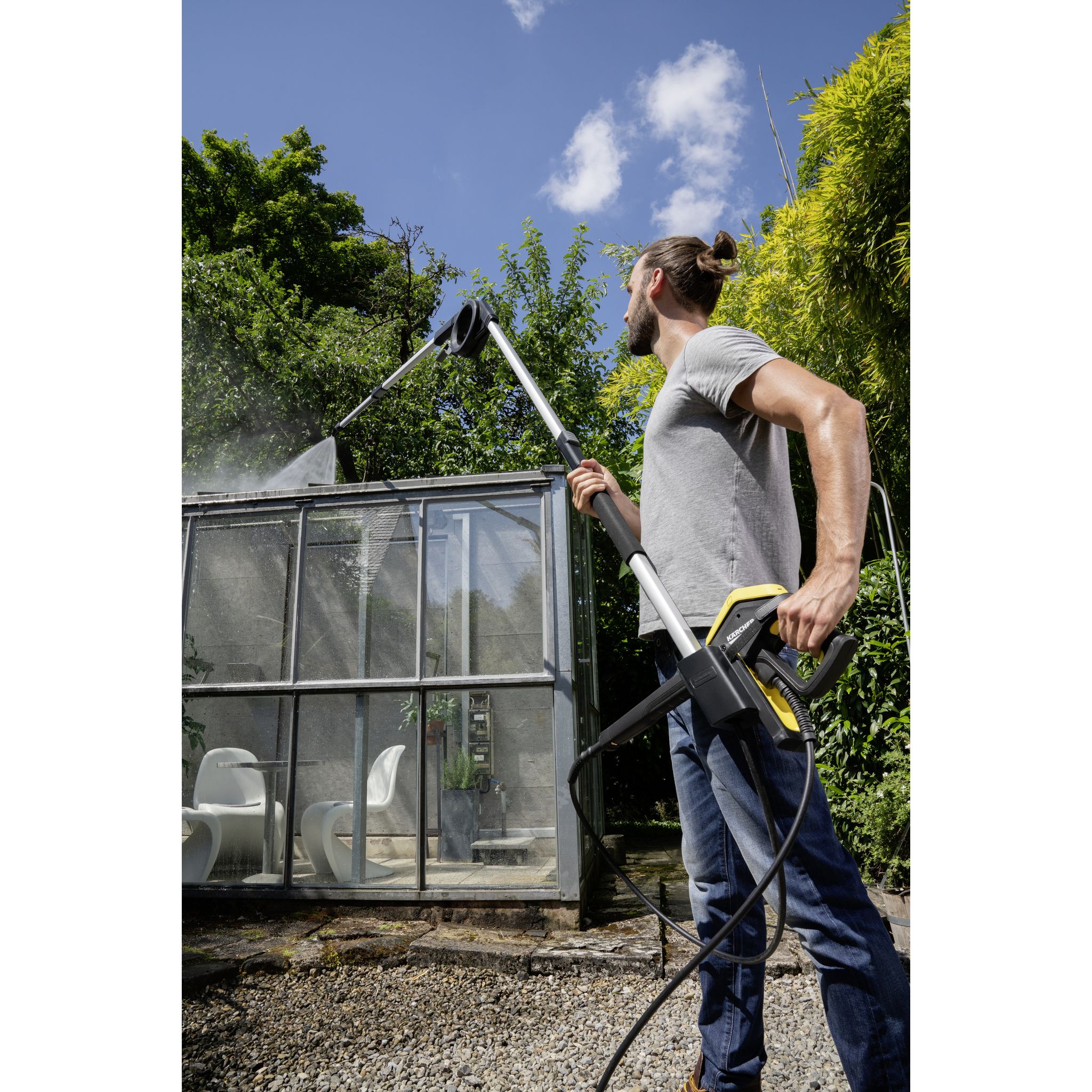 Voir la diapositive 5 : KARCHER Lance télescopique TLA4 pour nettoyeur haute pression .