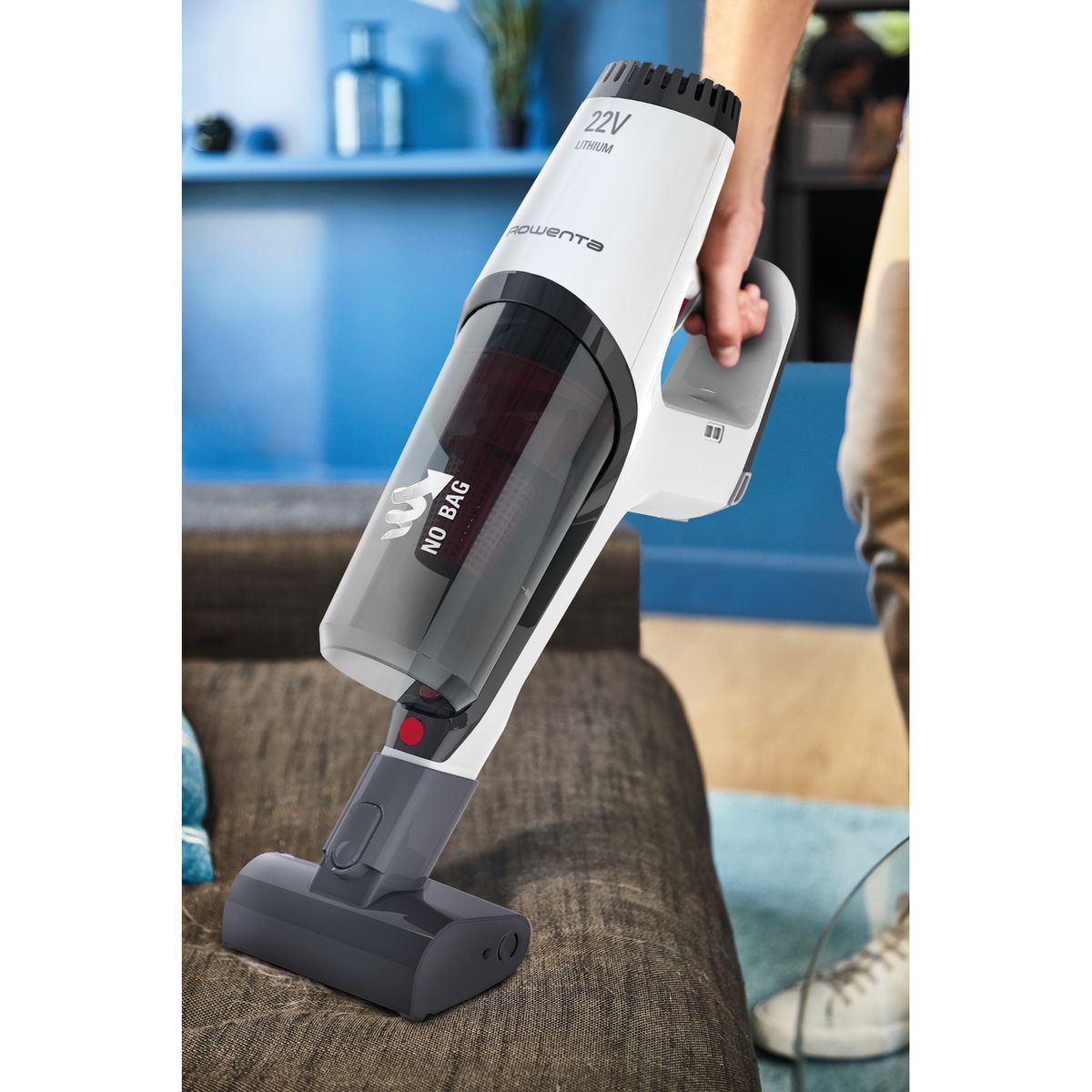 ROWENTA Aspirateur balai RH6973WO - Blanc