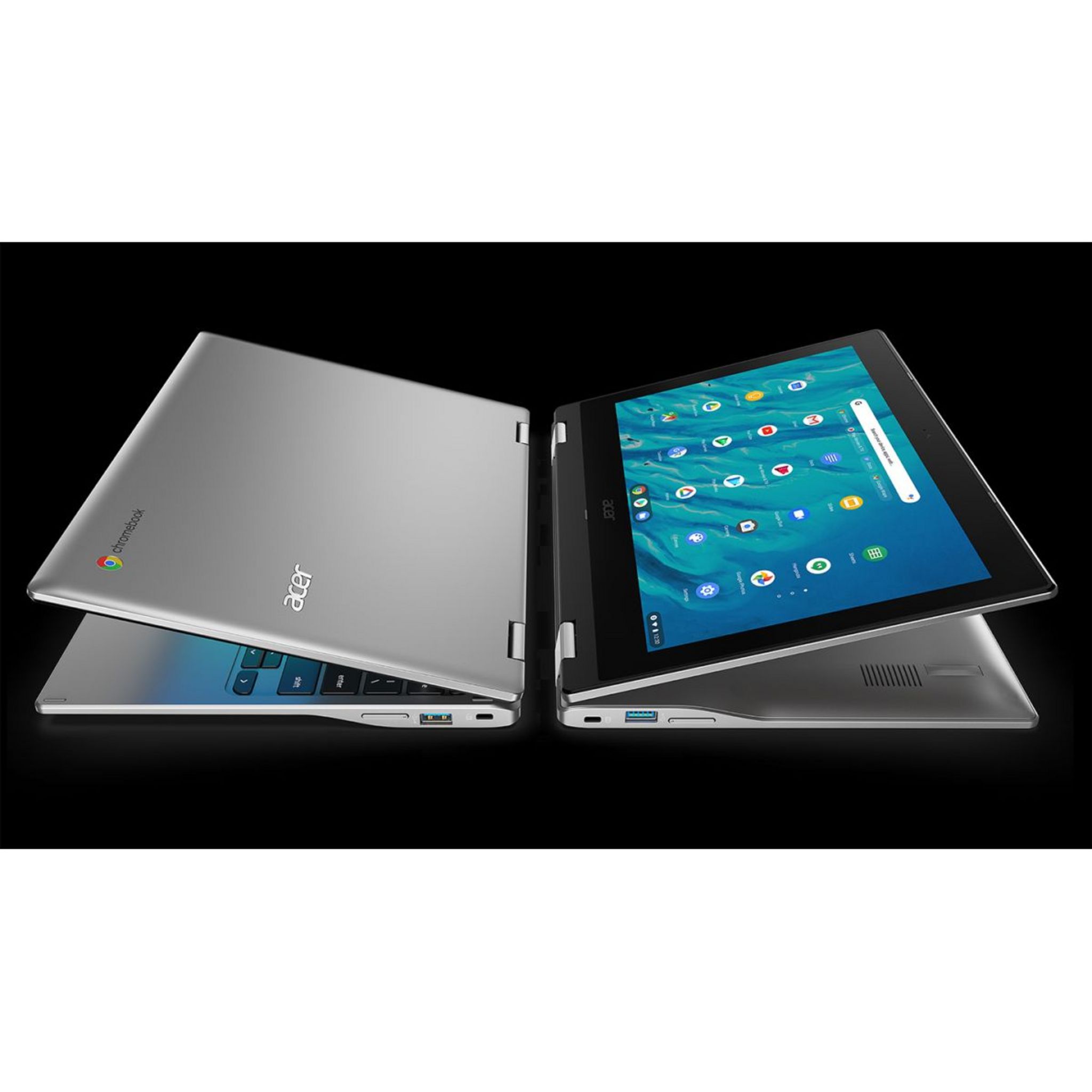 Voir la diapositive 12 : ACER Ordinateur portable Chromebook - CP311-3H-K5FW - Tactile et réversible 