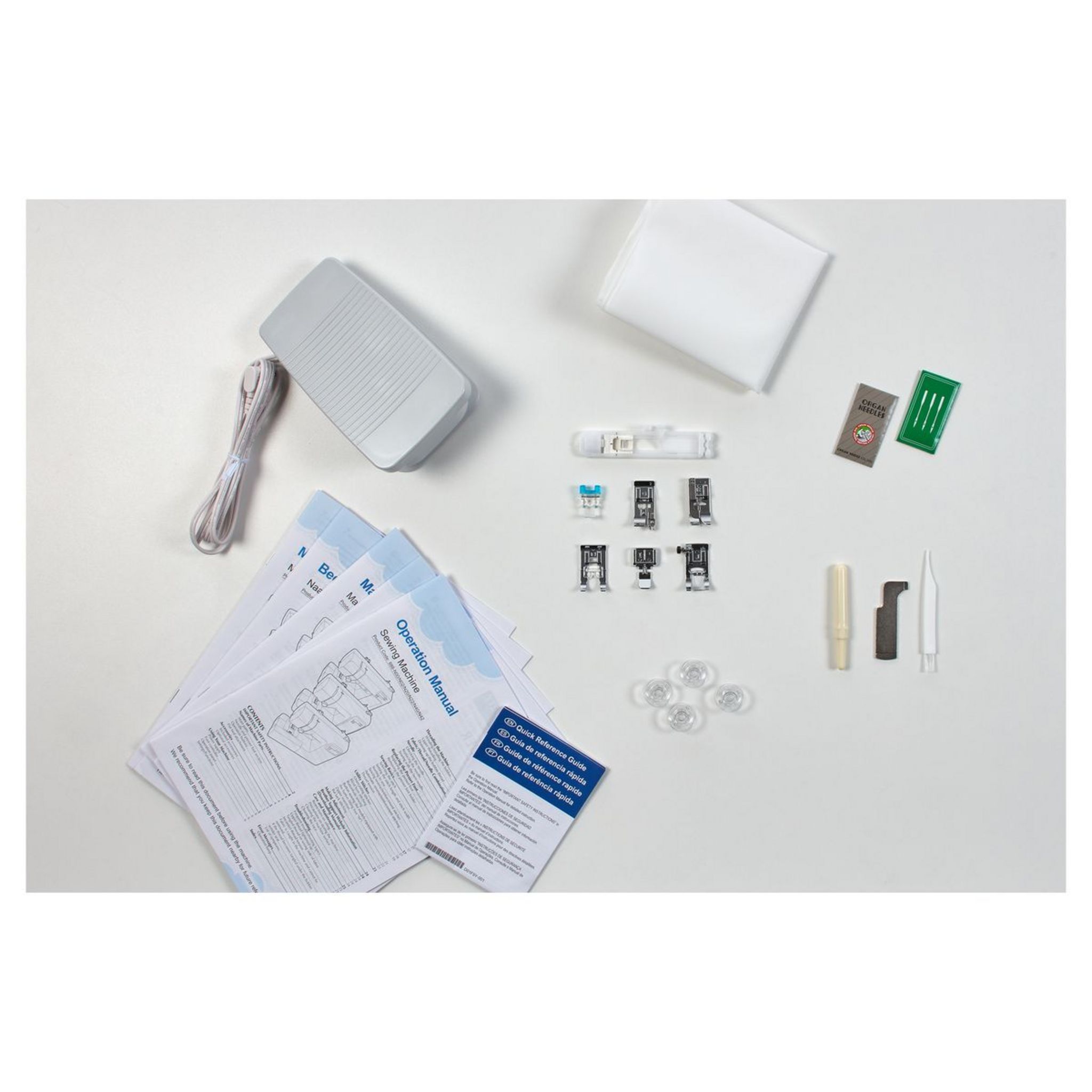 Voir la diapositive 12 : BROTHER Machine à coudre électronique  FS40S - Blanc