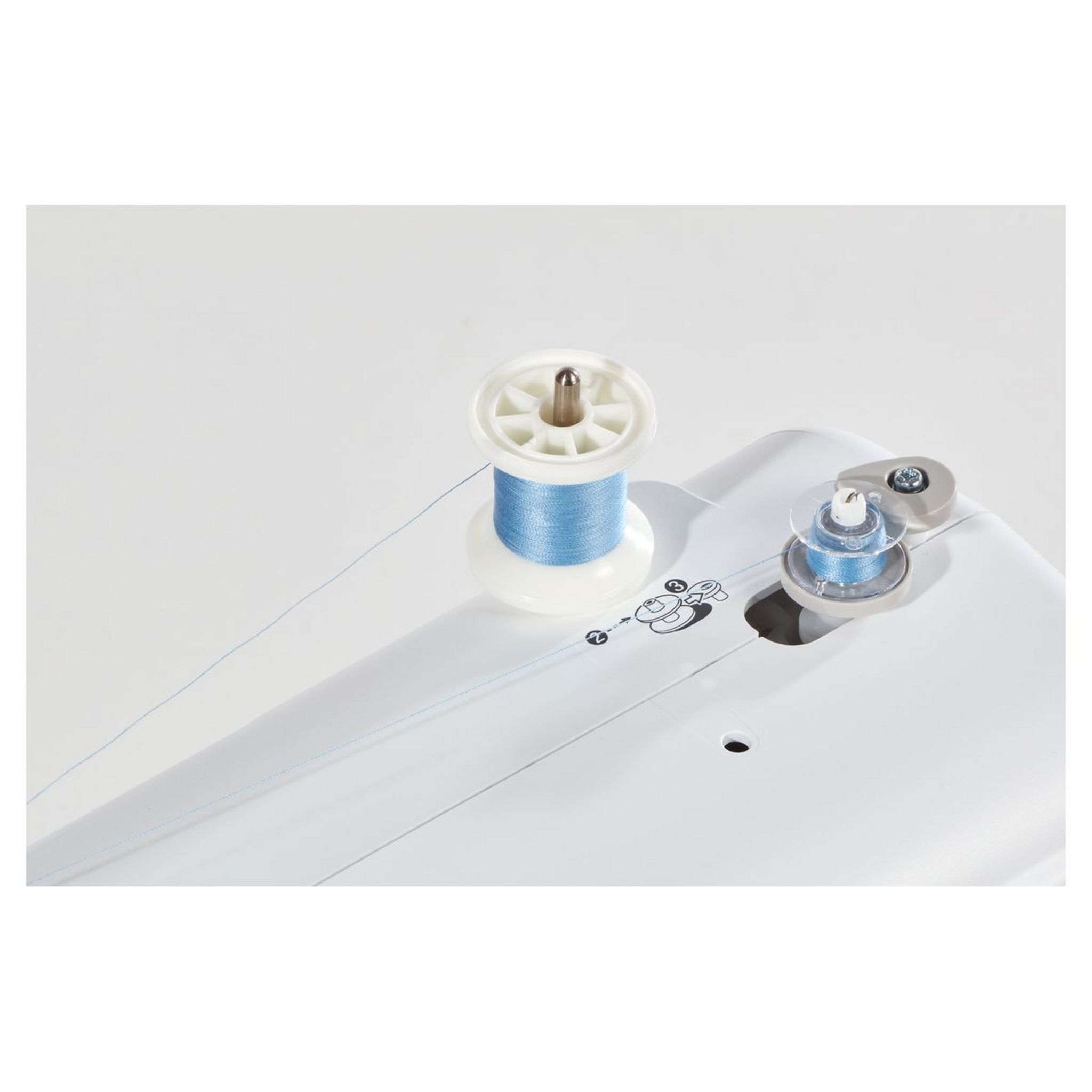 Voir la diapositive 4 : BROTHER Machine à coudre électronique  FS40S - Blanc