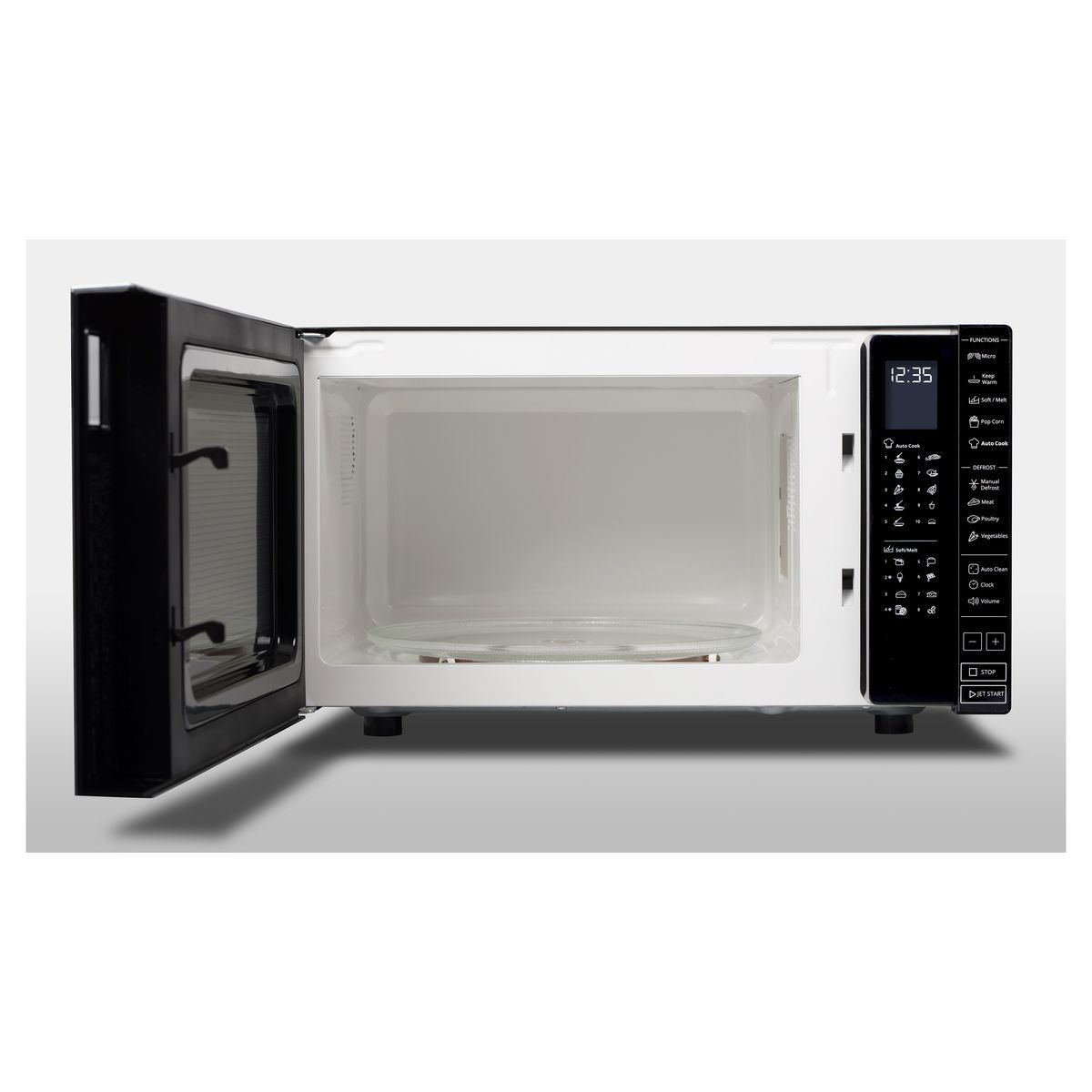 WHIRLPOOL Micro-ondes mono-fonction MWP301B - 900 W - Capacité 30 L - Noir