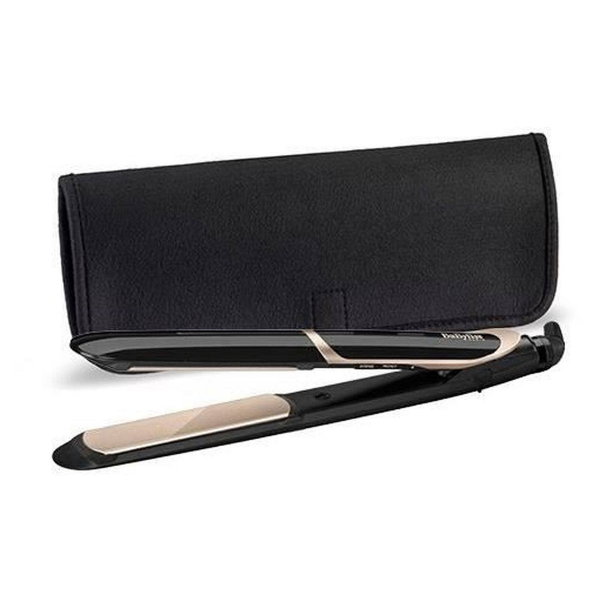 Voir la diapositive 3 : BABYLISS Lisseur boucleur 2-en-1 fonction ionique ST93E - Noir