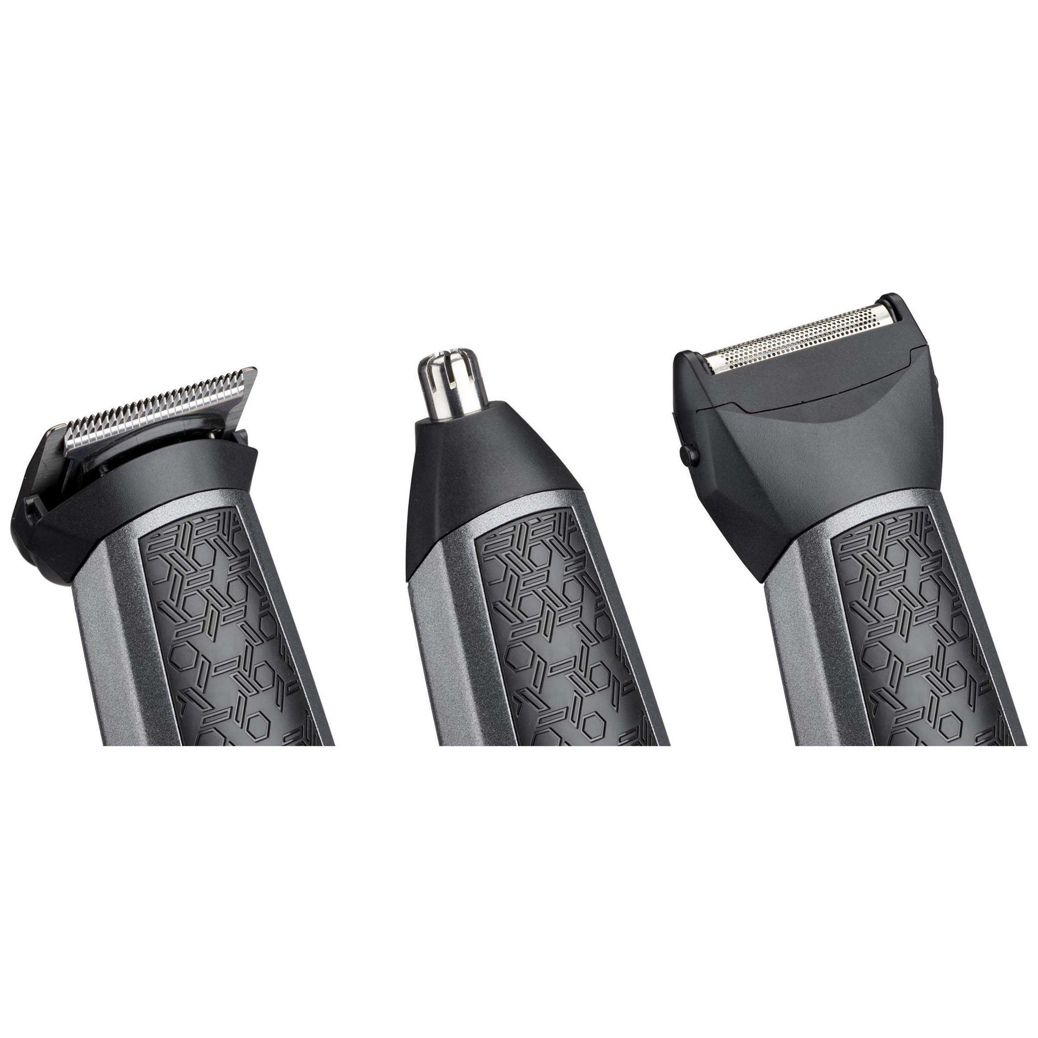 Voir la diapositive 4 : BABYLISS Tondeuse visage et corps 10 en 1 MT727E - Gris