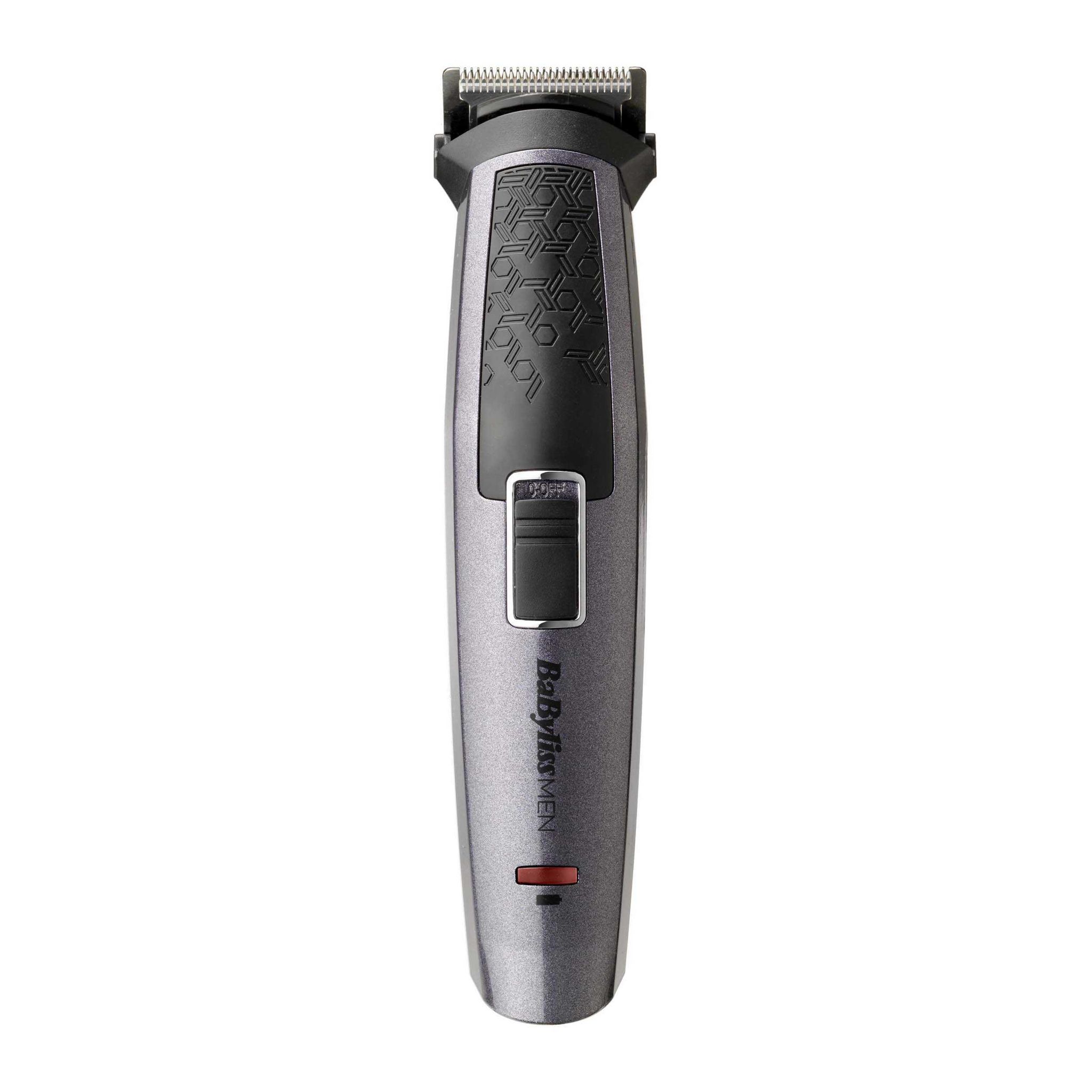 Voir la diapositive 7 : BABYLISS Tondeuse visage et corps 10 en 1 MT727E - Gris